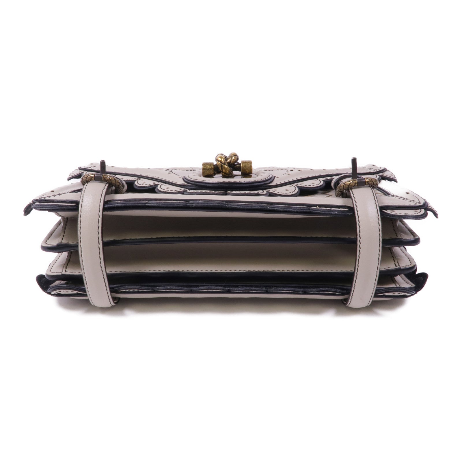 BOTTEGA VENETA 牛皮皮革Chain Shoulder Bag金扣鏈帶肩背袋