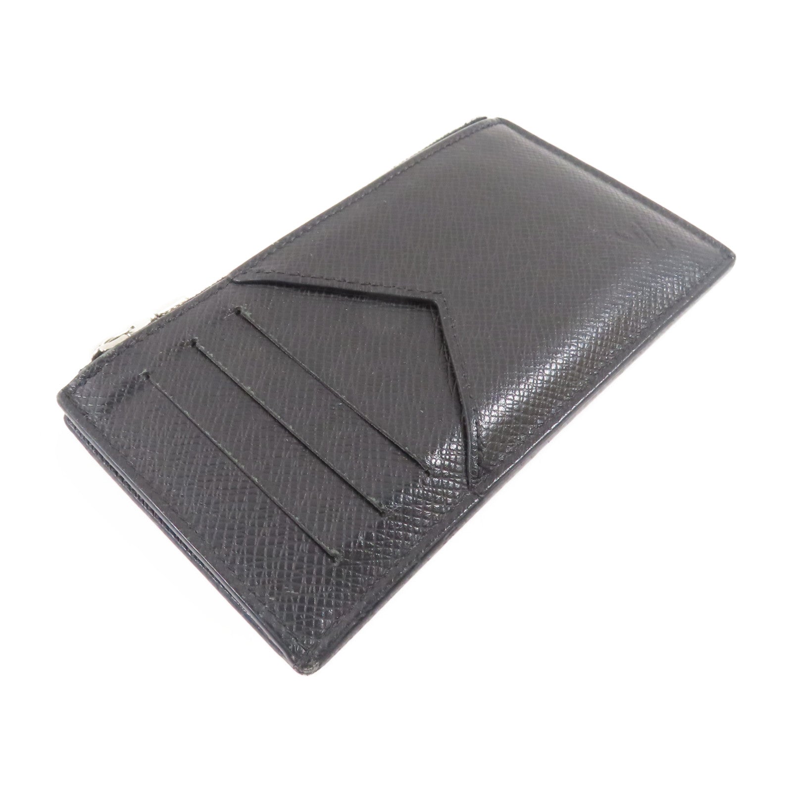 LOUIS VUITTON 【激減優惠】Taiga Coin/Card Case銀扣零錢包/卡片套