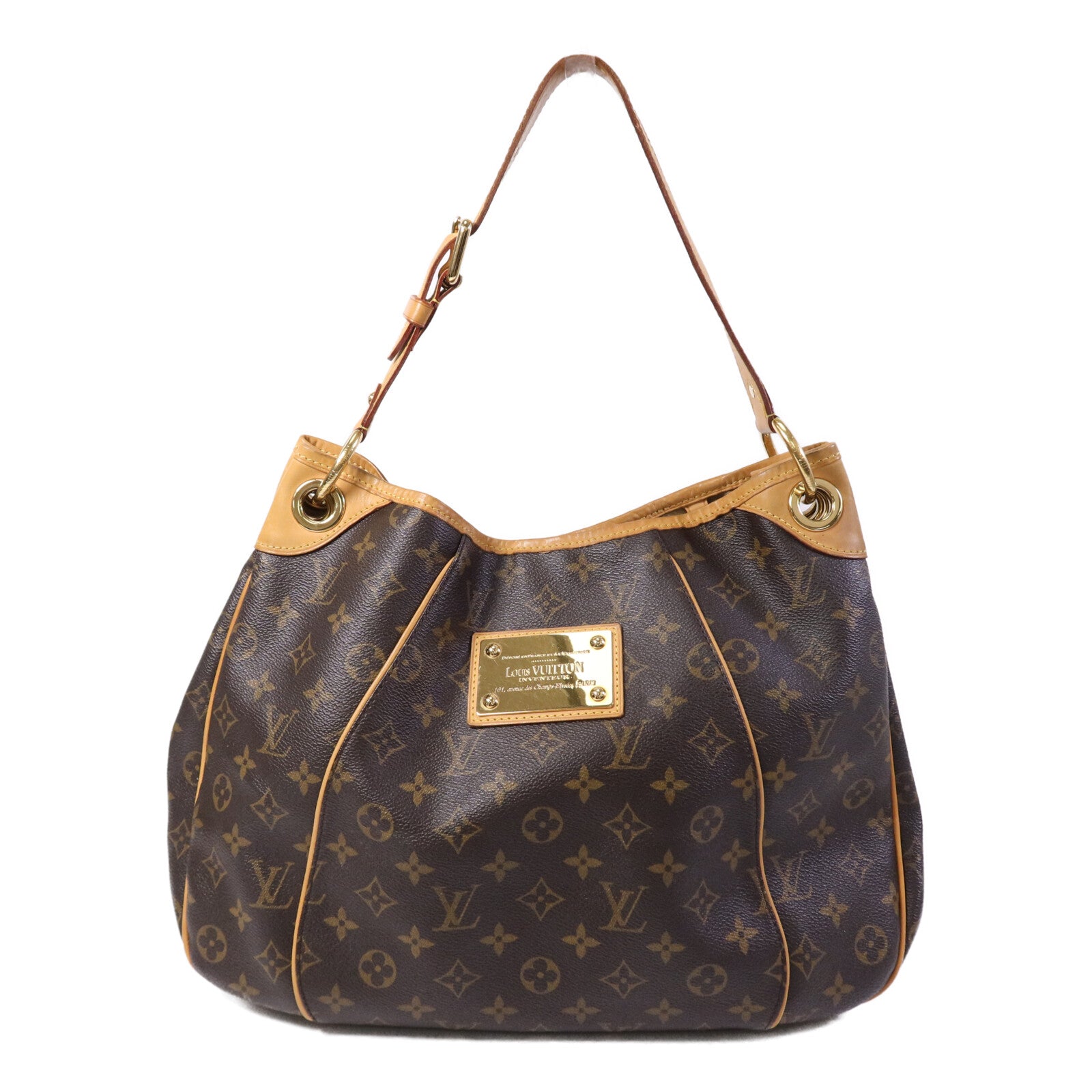 LOUIS VUITTON Monogram Galliera PM金扣肩背袋