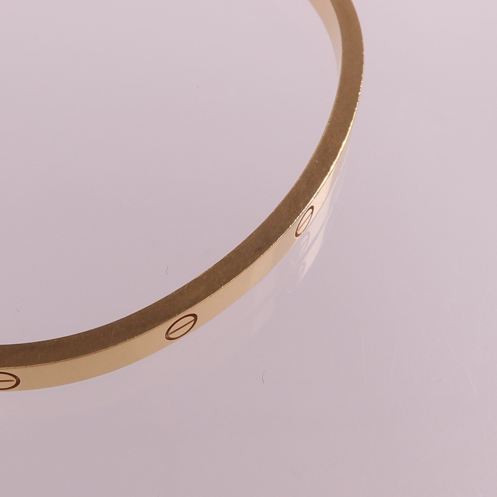 CARTIER 18K玫瑰金Love Bracelet Small Model手鐲Cartier#16
