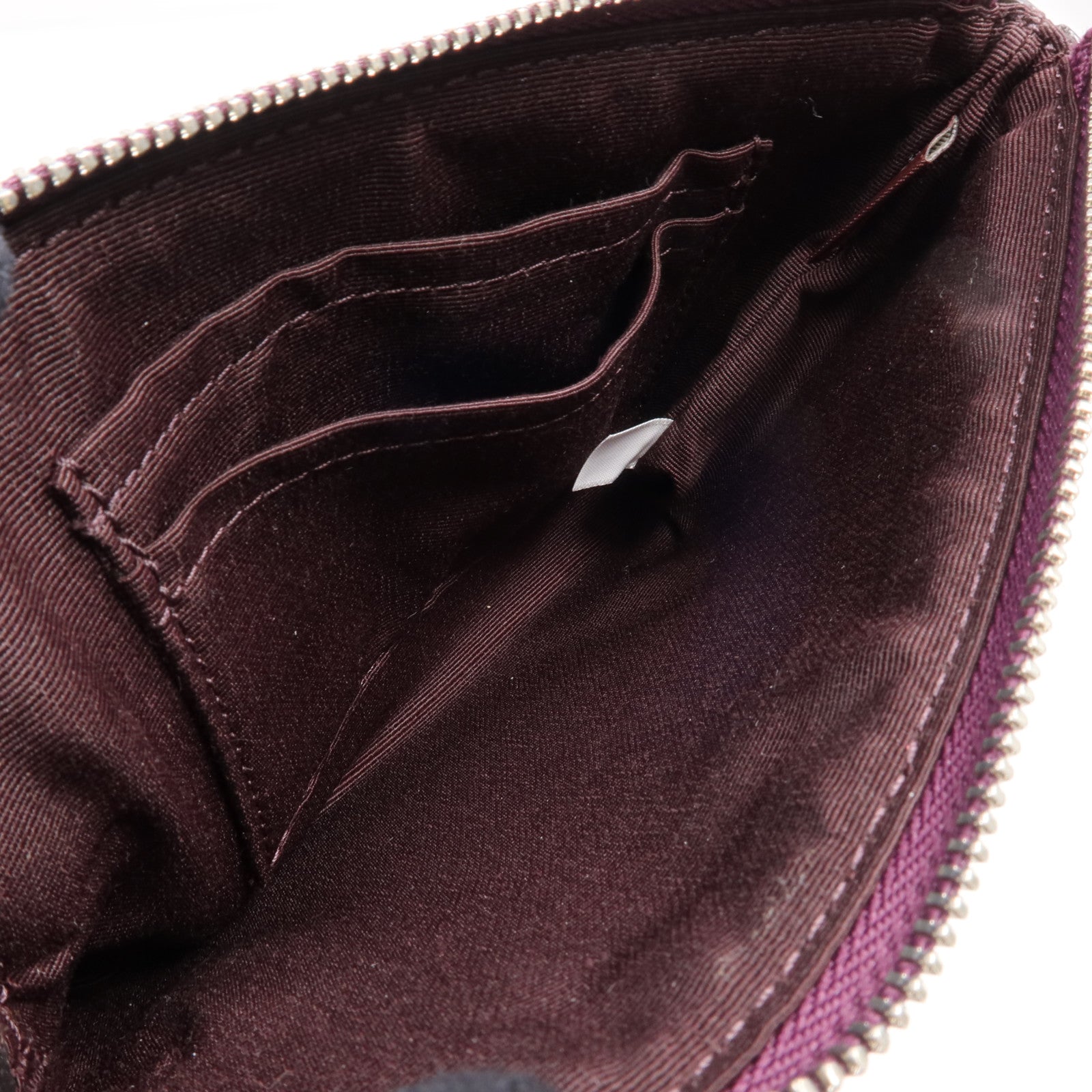 COACH 牛皮皮革Wallet銀扣長錢包