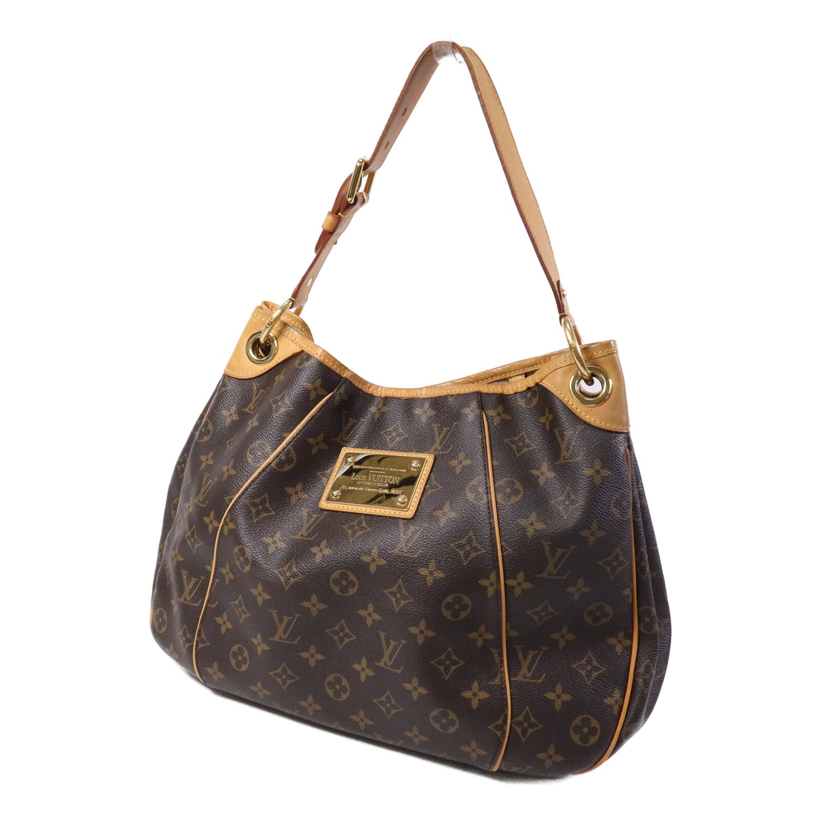 LOUIS VUITTON Monogram Galliera PM金扣肩背袋