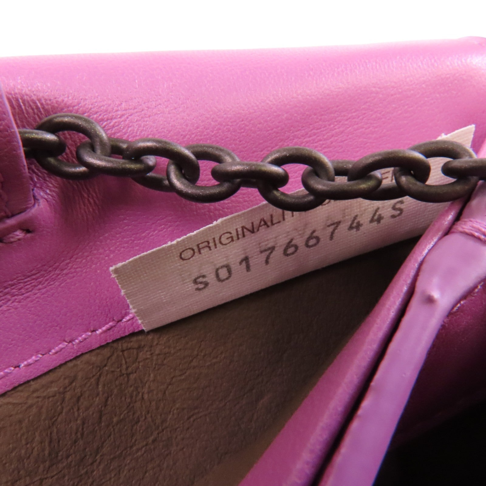 BOTTEGA VENETA 織紋皮革Chain Shoulder鏈帶肩背袋