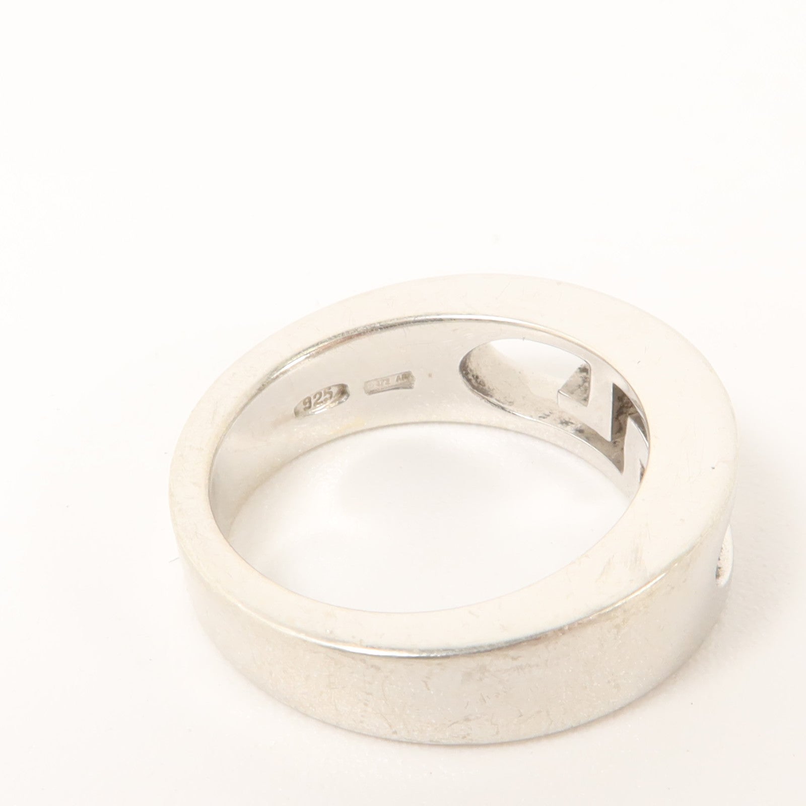 GUCCI 925純銀Interlocking GG Ring戒指