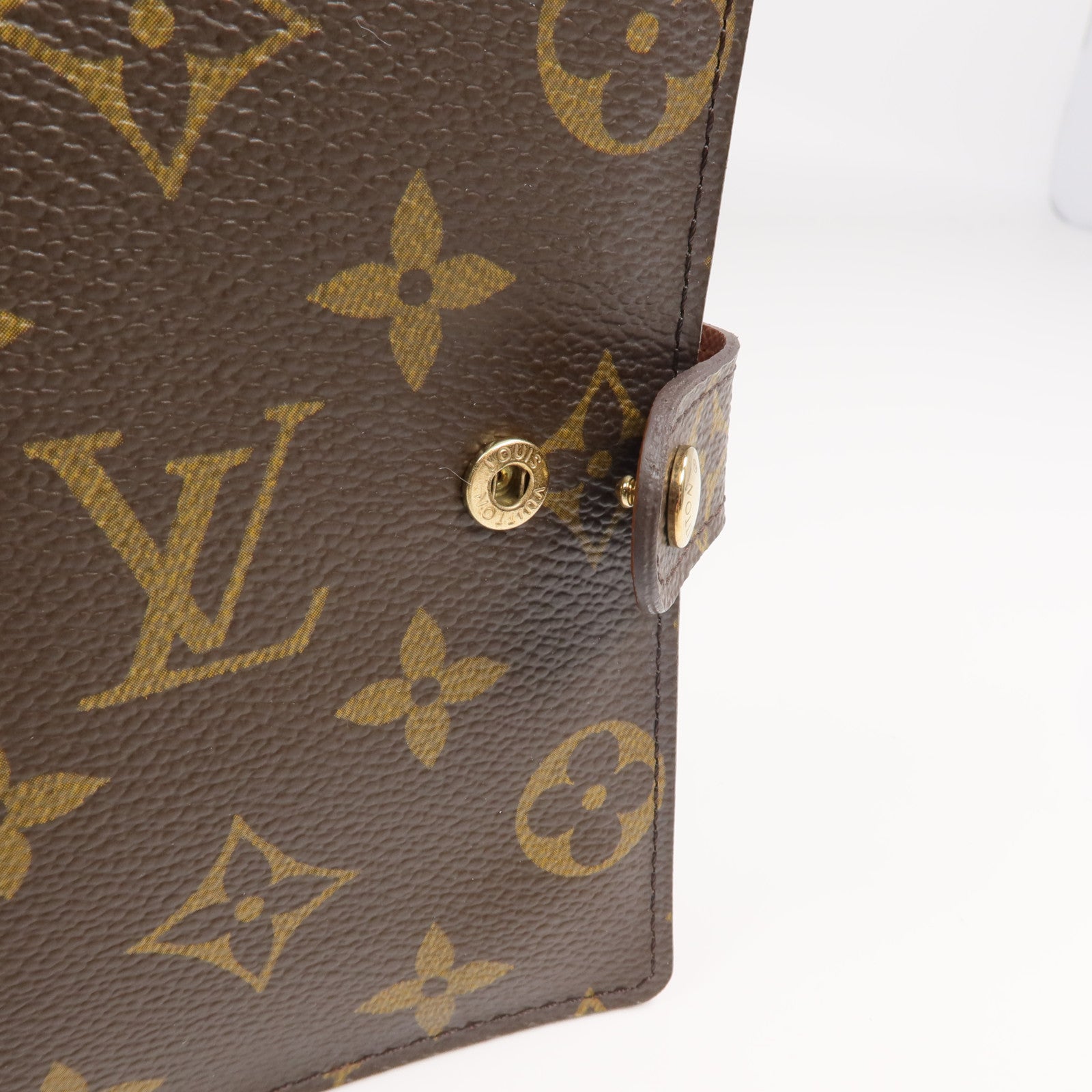 LOUIS VUITTON Monogram Notebook金扣記事簿