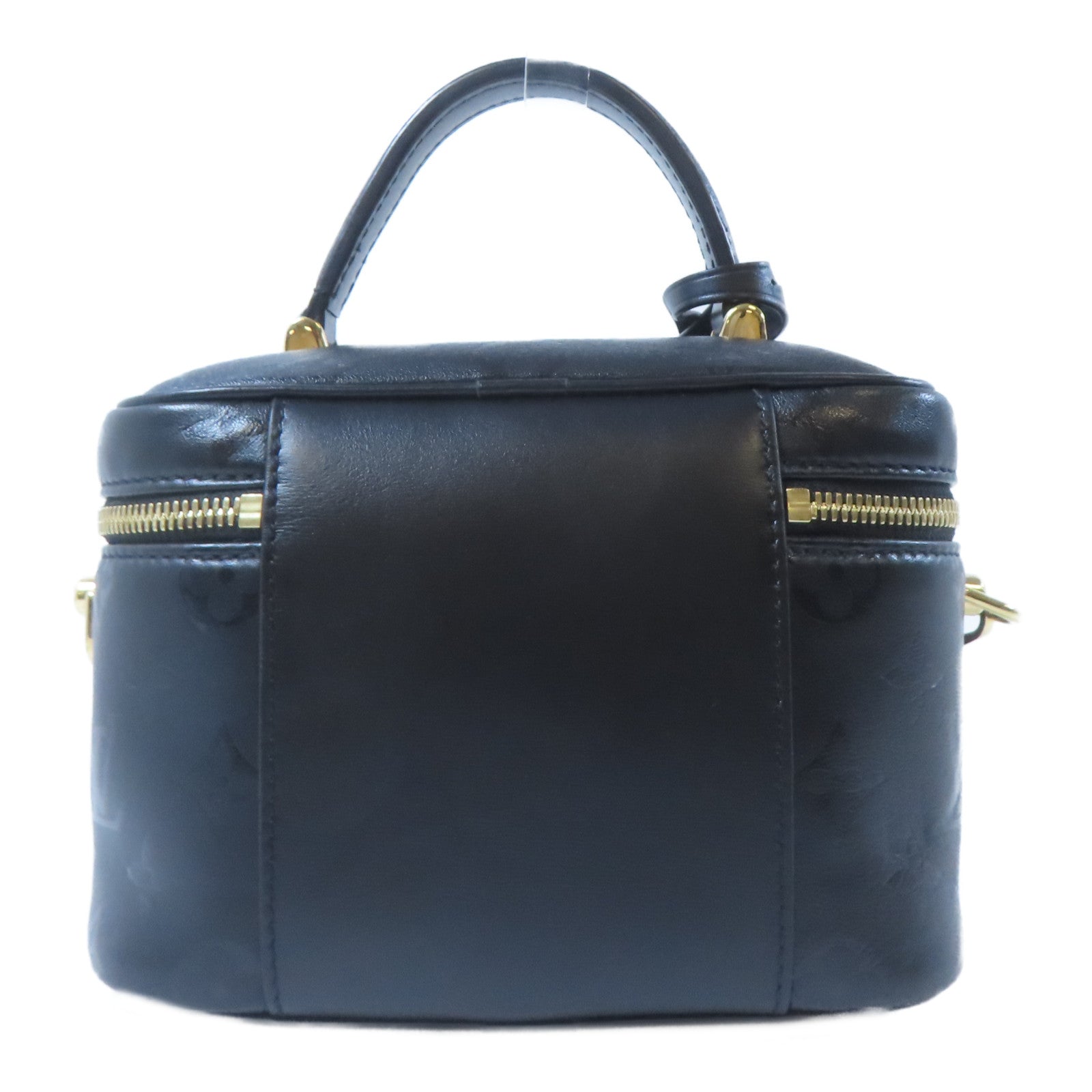 LOUIS VUITTON 【激減優惠】Monogram Ink Vanity PM金扣鏈帶手挽肩背兩用袋黑色
