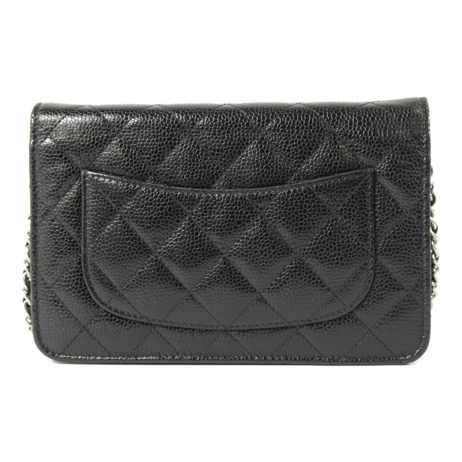 CHANEL 牛皮皮革WOC Wallet On Chain鏈帶肩背袋