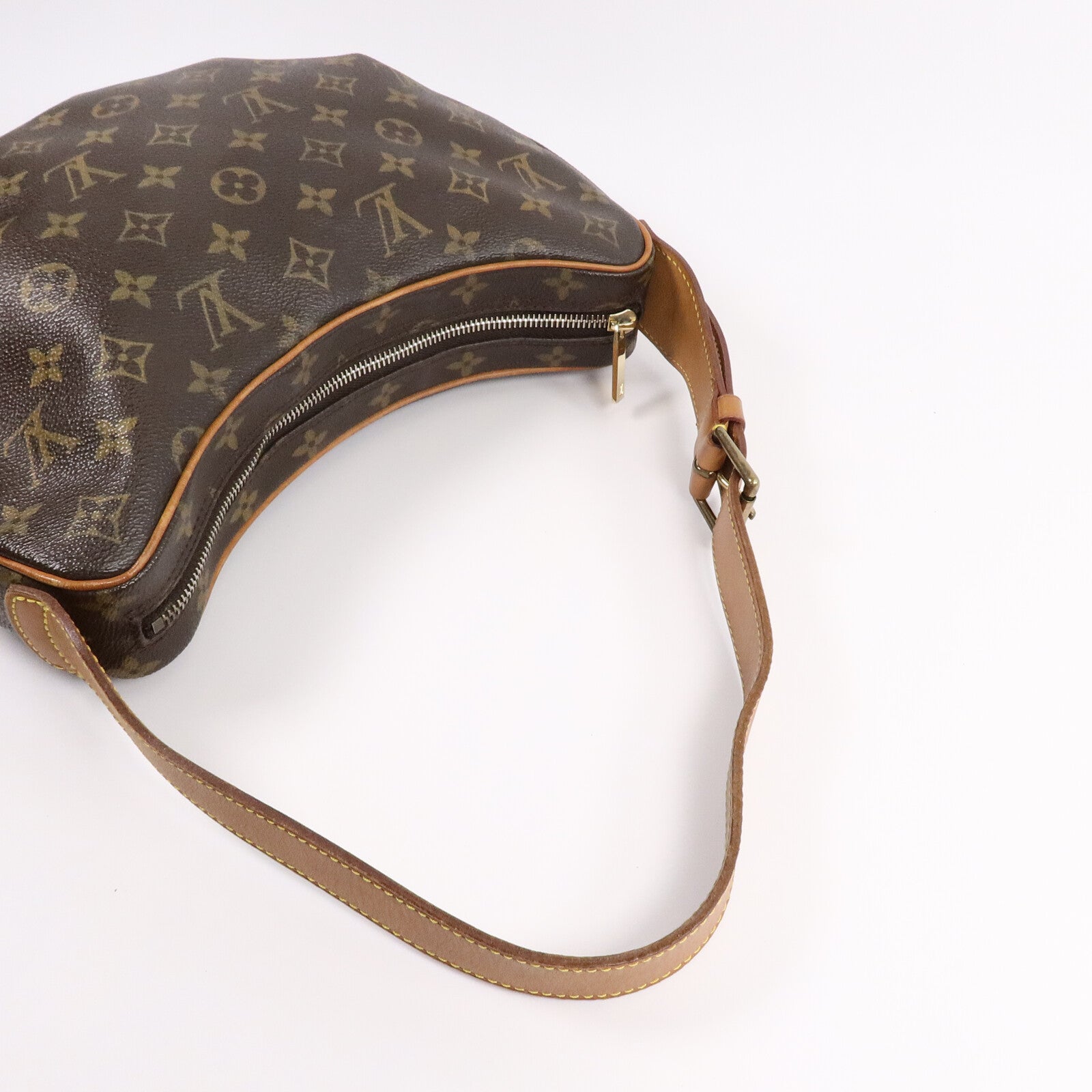 LOUIS VUITTON Monogram Croissant MM肩背袋
