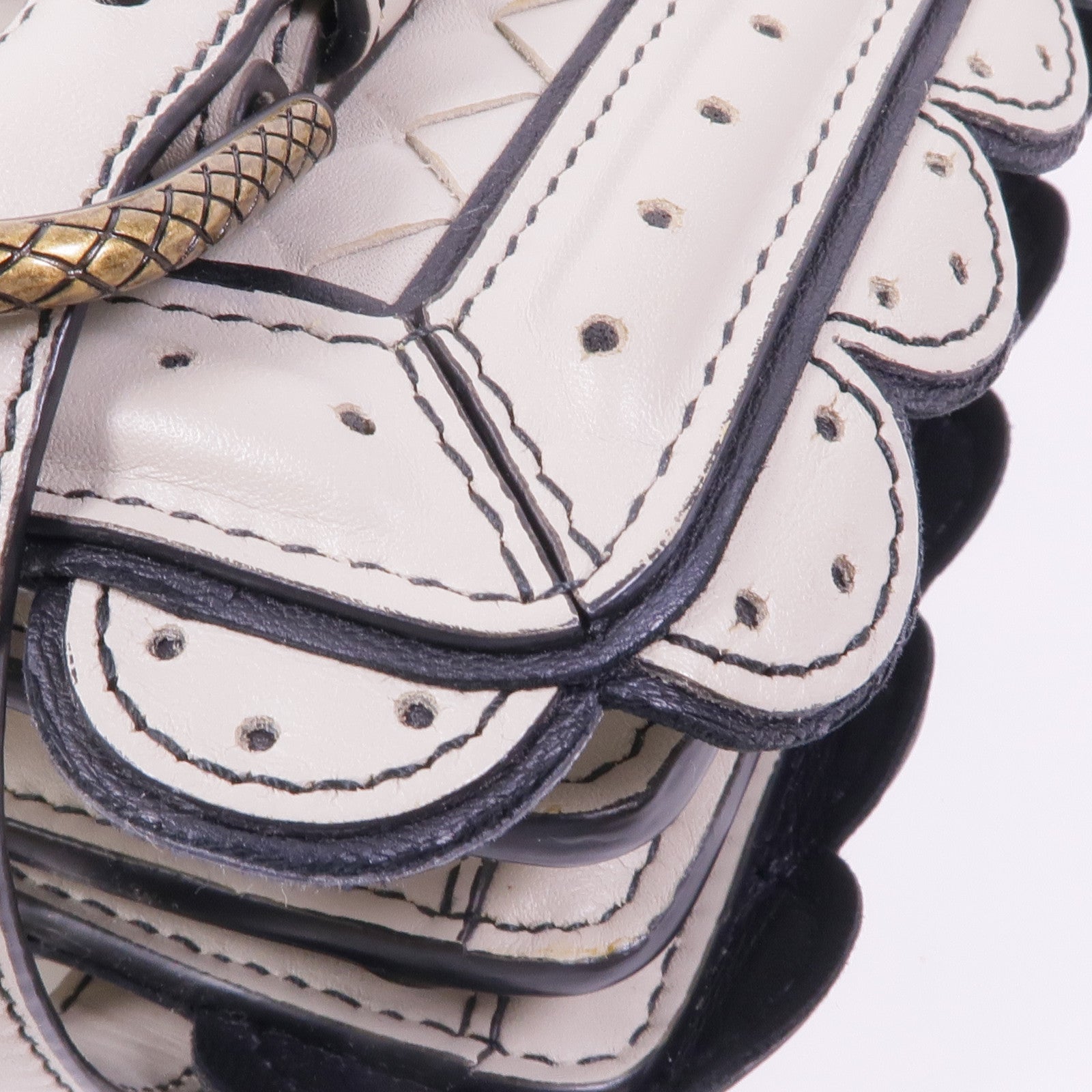 BOTTEGA VENETA 牛皮皮革Chain Shoulder Bag金扣鏈帶肩背袋