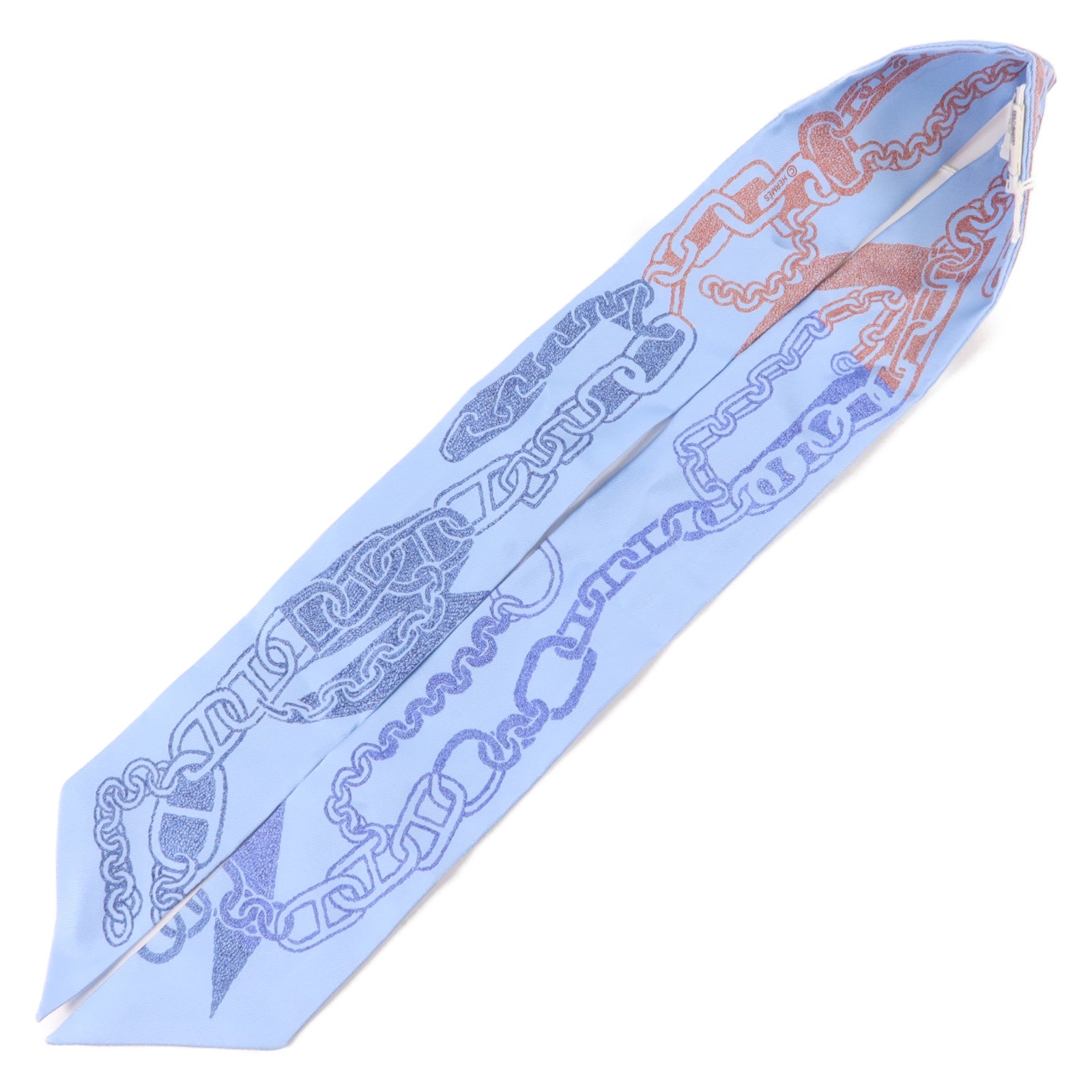 HERMES 絲質Twilly絲巾