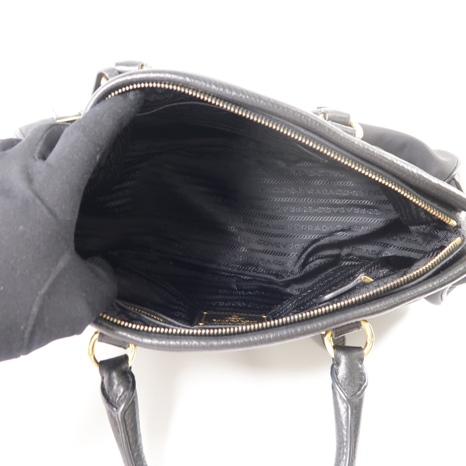 PRADA 尼龍2 Way Shoulder手挽肩背兩用袋