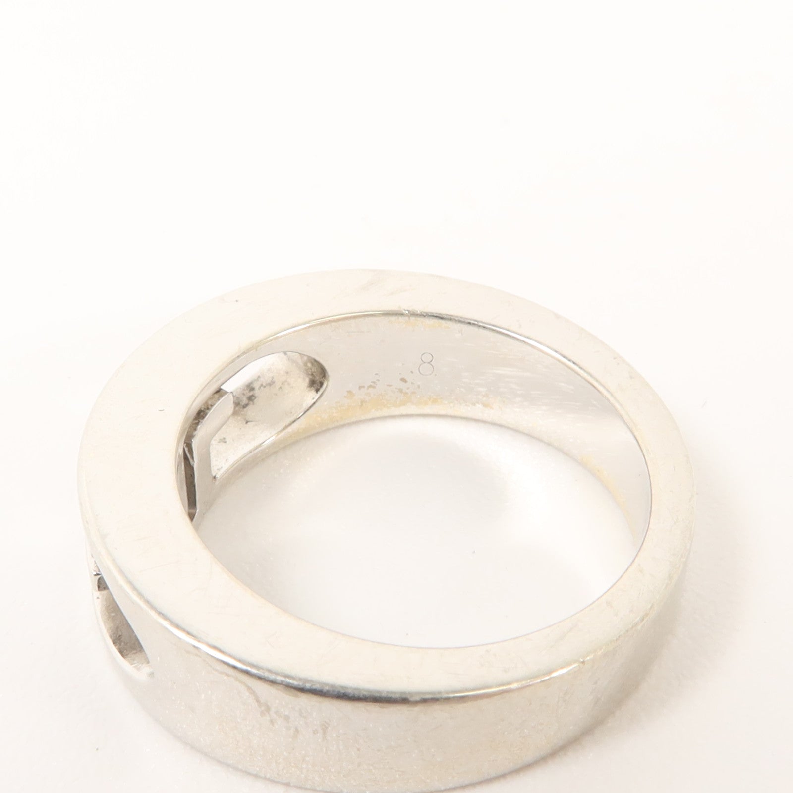 GUCCI 925純銀Interlocking GG Ring戒指