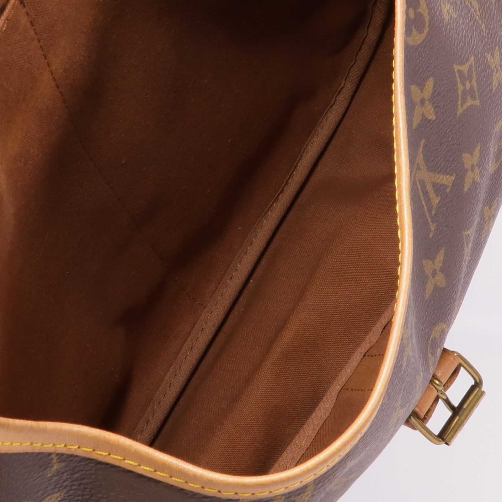 LOUIS VUITTON 【激減優惠】Monogram Saumur 35金扣肩背袋