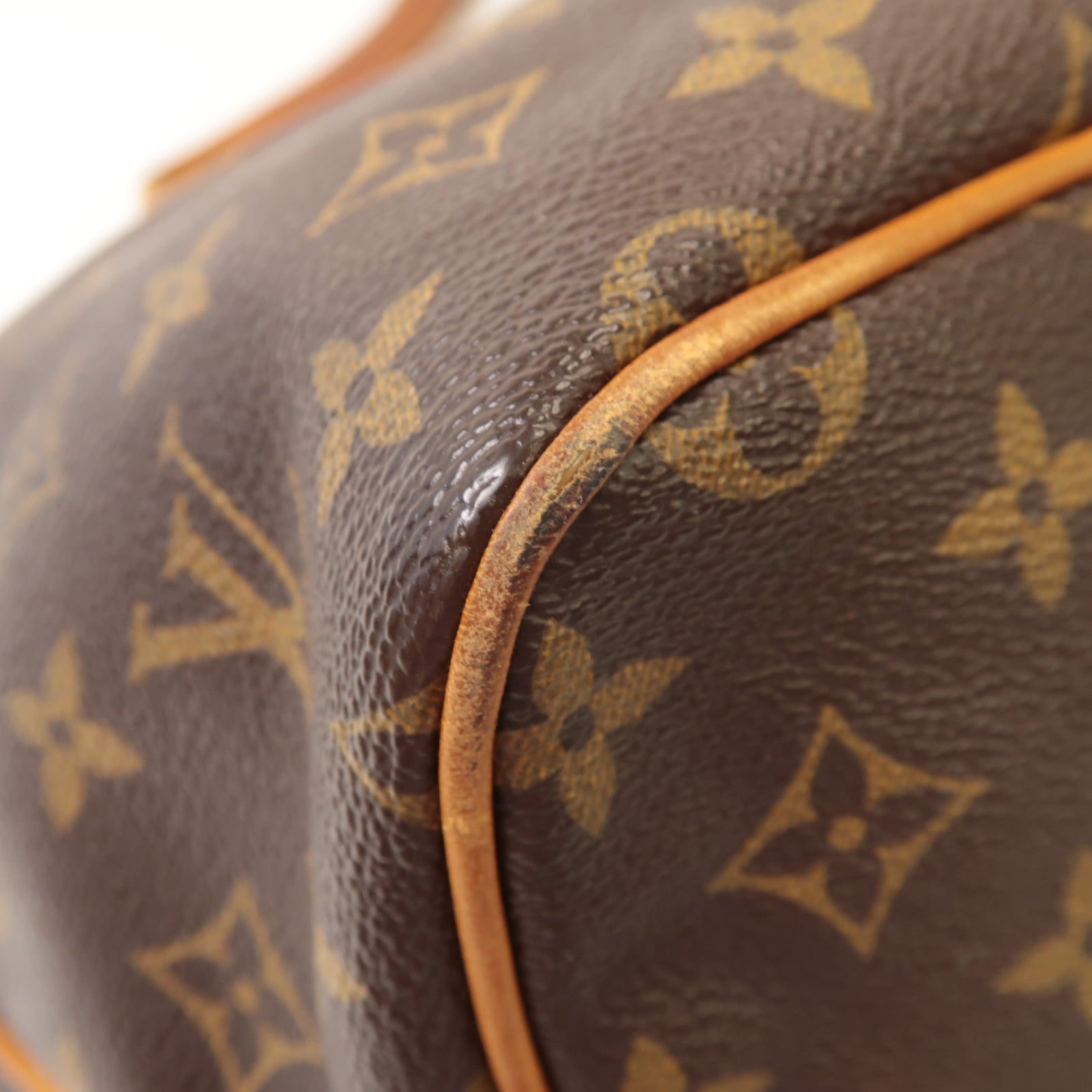 LOUIS VUITTON 【激減優惠】Monogram Palermo PM金扣手挽肩背兩用袋啡色