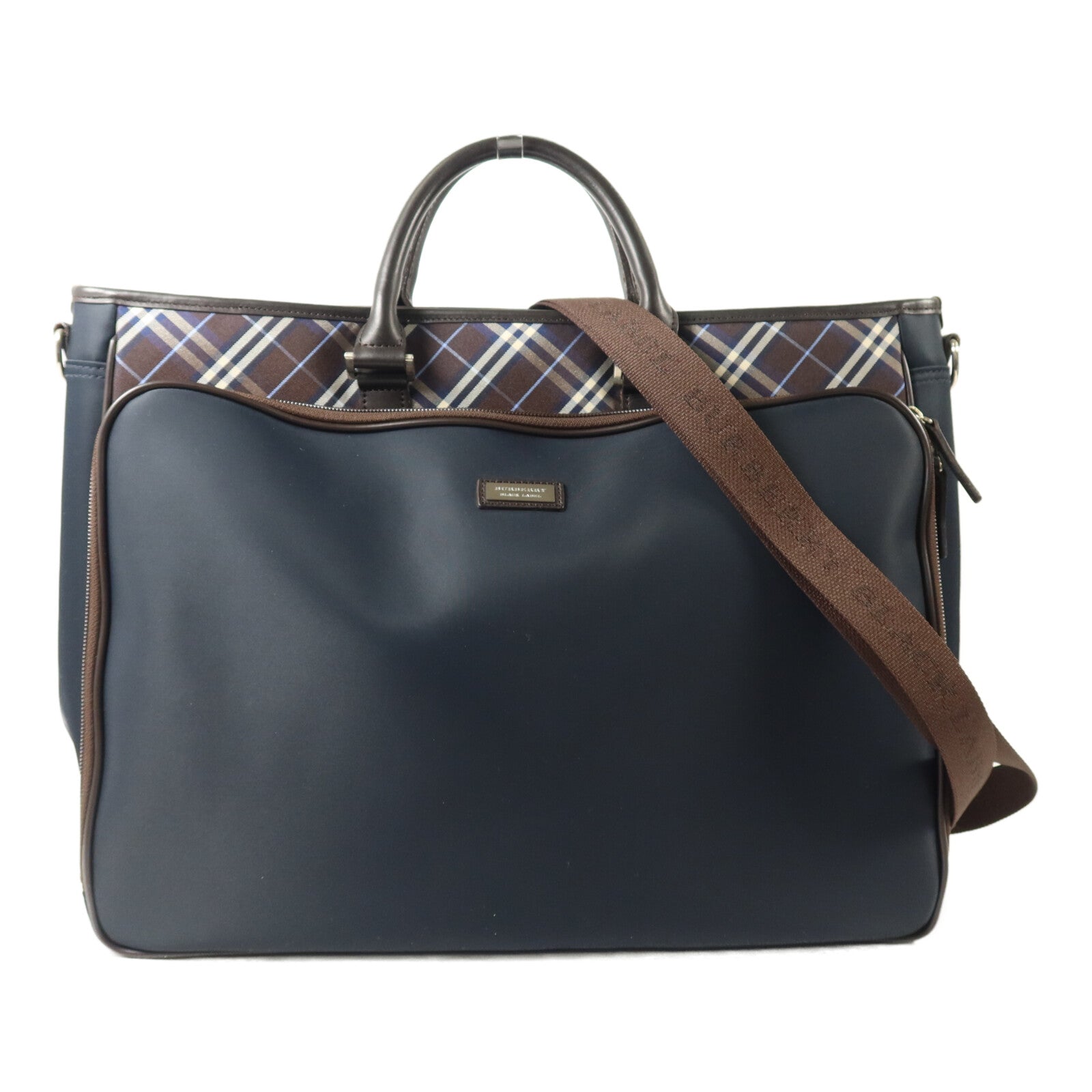 BURBERRY 帆布2Way Shoulder手挽肩背兩用袋