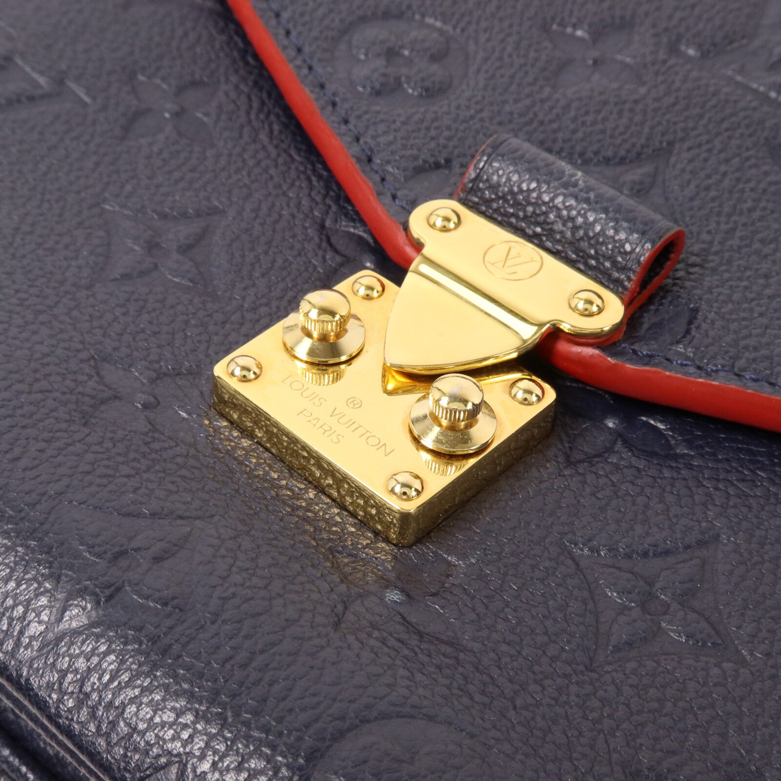 LOUIS VUITTON Monogram Empreinte Pochette Metis手挽肩背兩用袋
