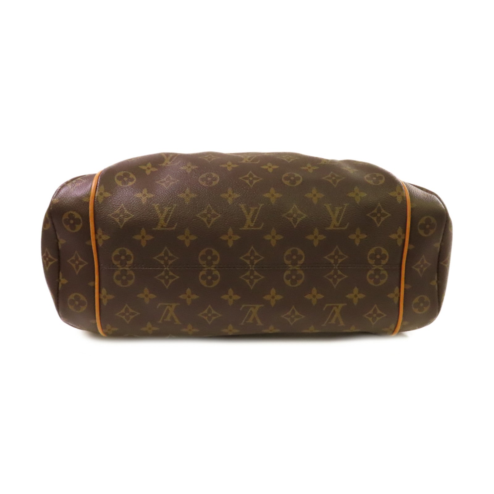 LOUIS VUITTON Monogram Totally GM Shoulder Bag金扣肩背袋啡色