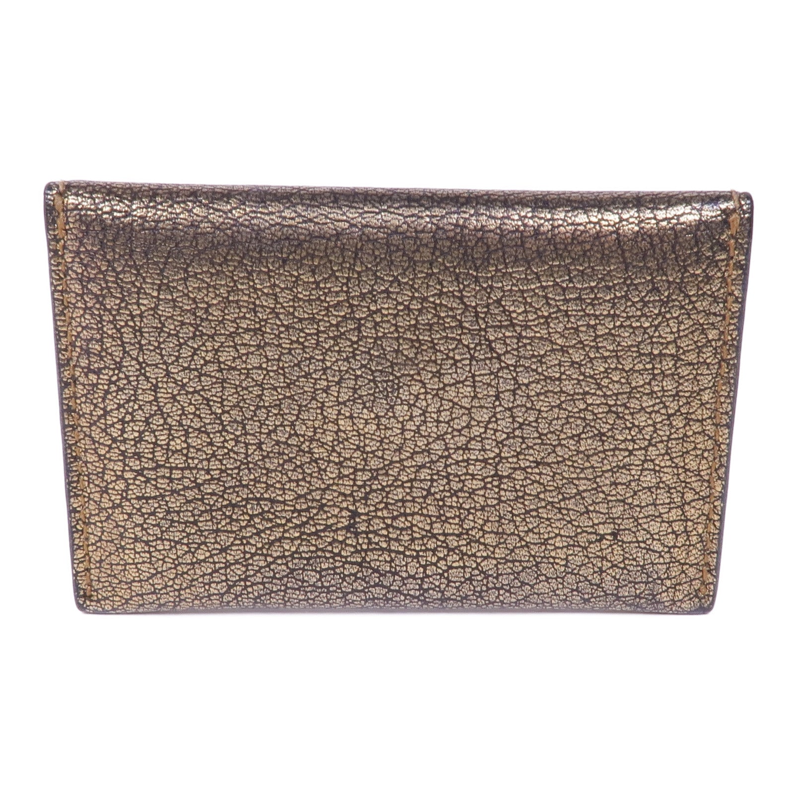 SELECTION 牛皮皮革Card Case金扣卡片套