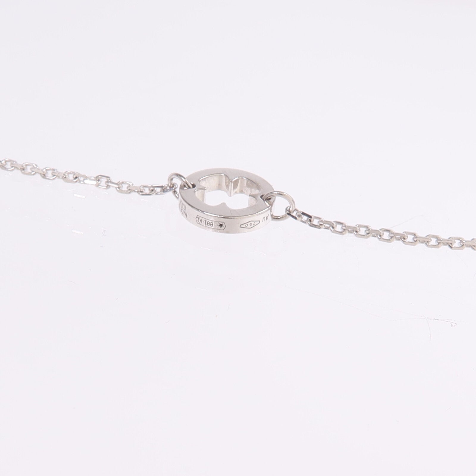BVLGARI 18K白金Fiorever Diamond Necklace鑽石項鍊