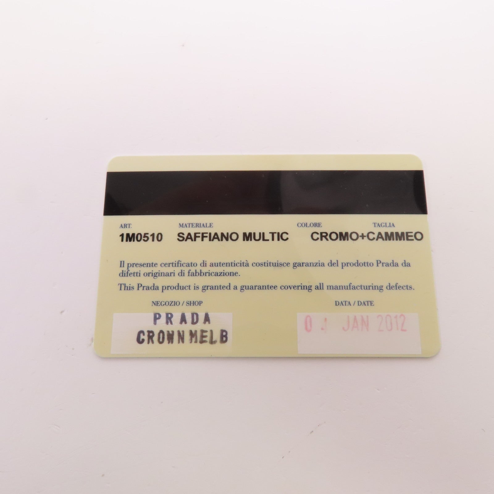 PRADA Saffiano皮革Wallet金扣錢包