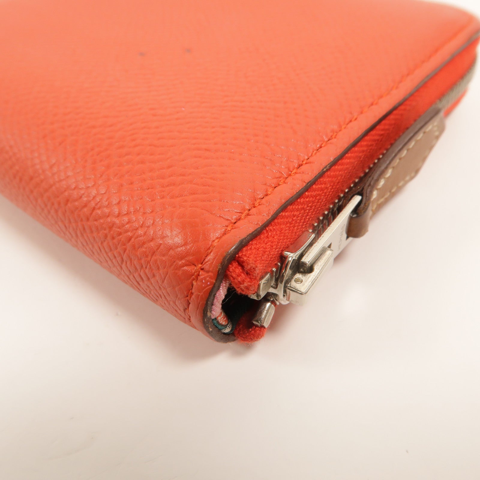 HERMES Epsom Silk In Wallet錢包Rouge Pivoine
