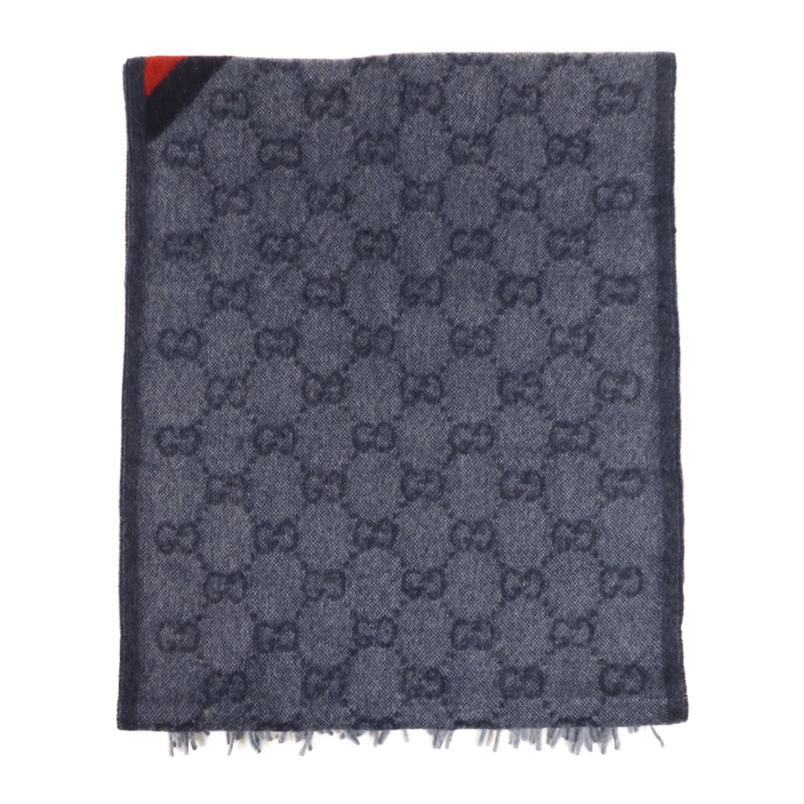 GUCCI 羊毛/安哥拉兔毛Scarf圍巾