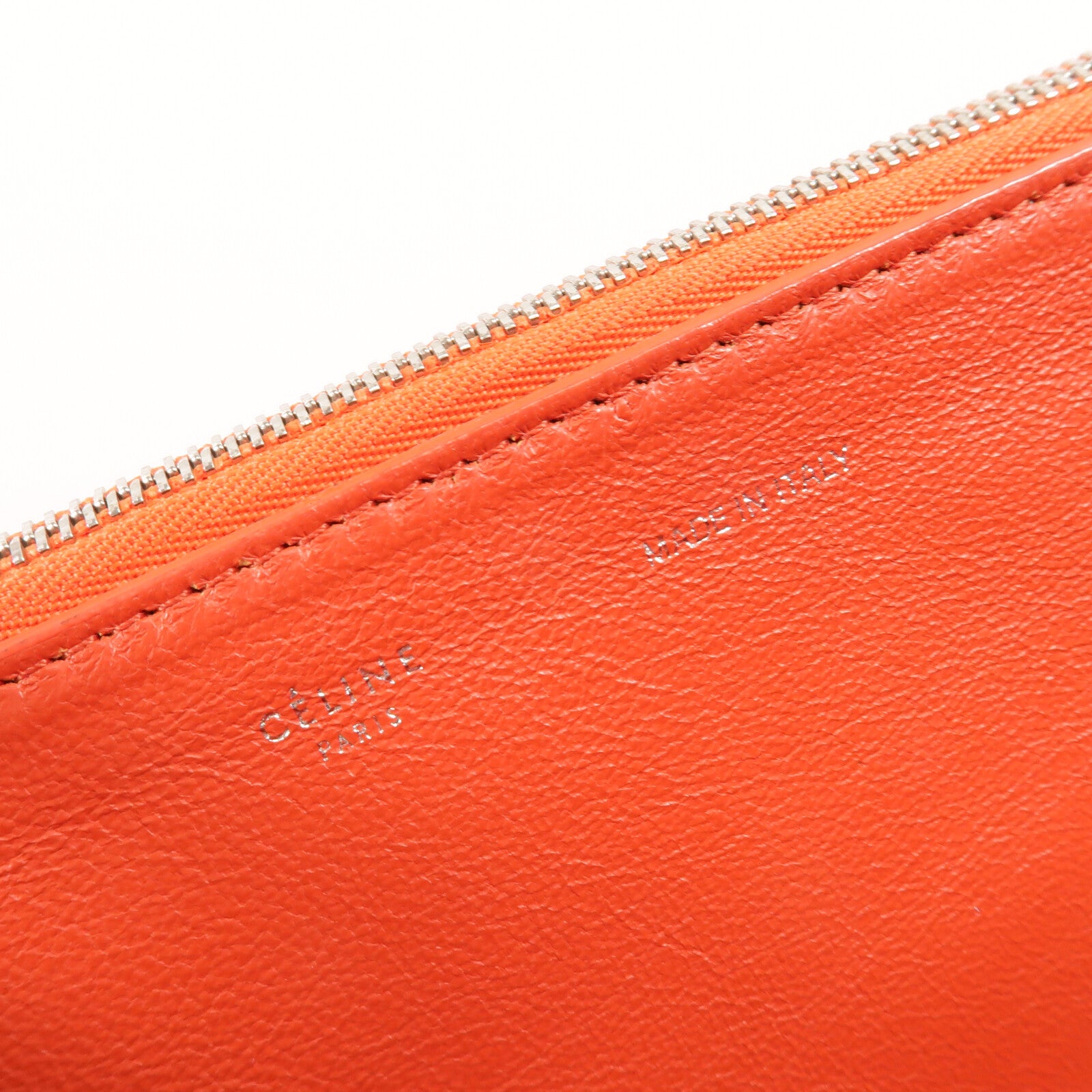 CELINE 牛皮皮革Trapeze Medium手挽袋