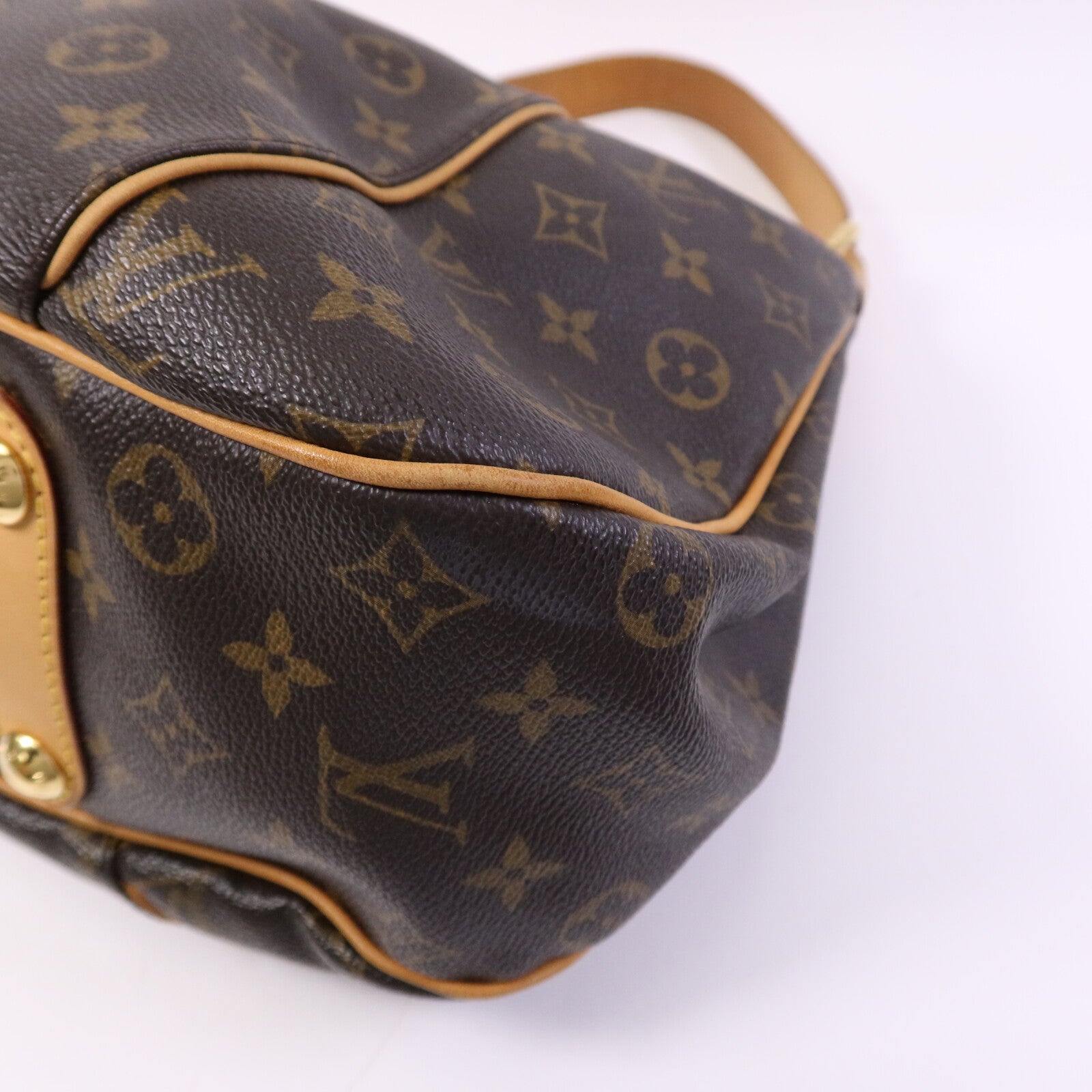 LOUIS VUITTON Monogram Galliera PM金扣肩背袋