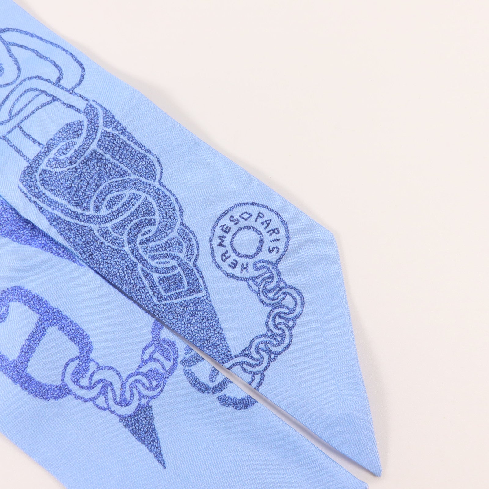 HERMES 絲質Twilly絲巾