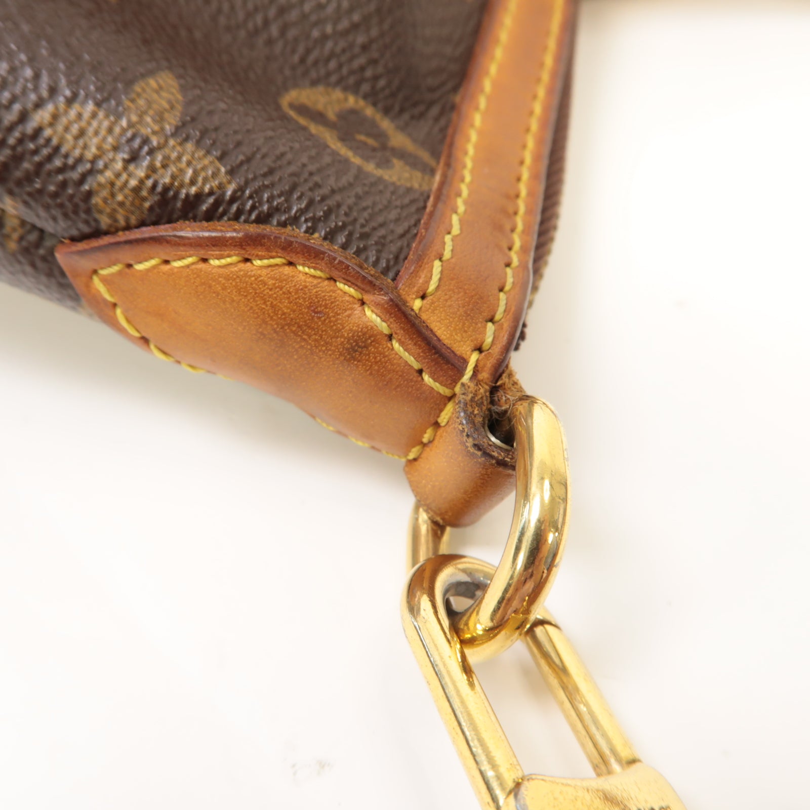 LOUIS VUITTON 【激減優惠】Monogram Palermo PM金扣手挽肩背兩用袋啡色