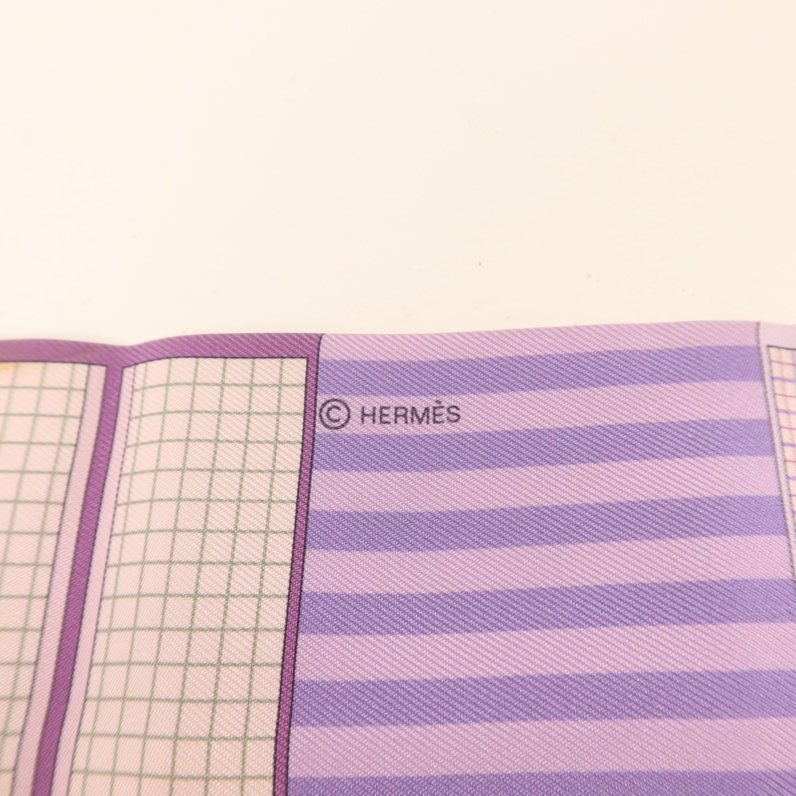 HERMES 絲質Twilly絲巾