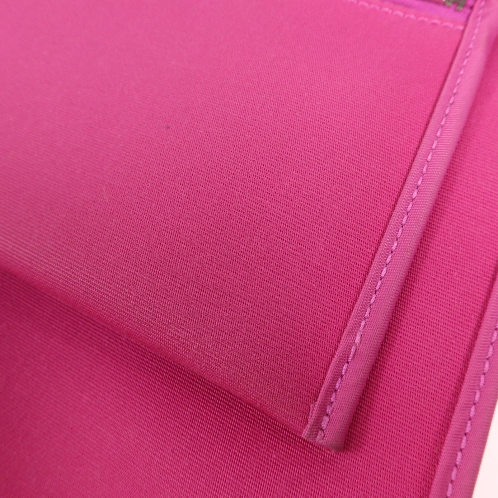 HERMES 帆布Herbag PM銀扣手挽肩背兩用袋Magnolia