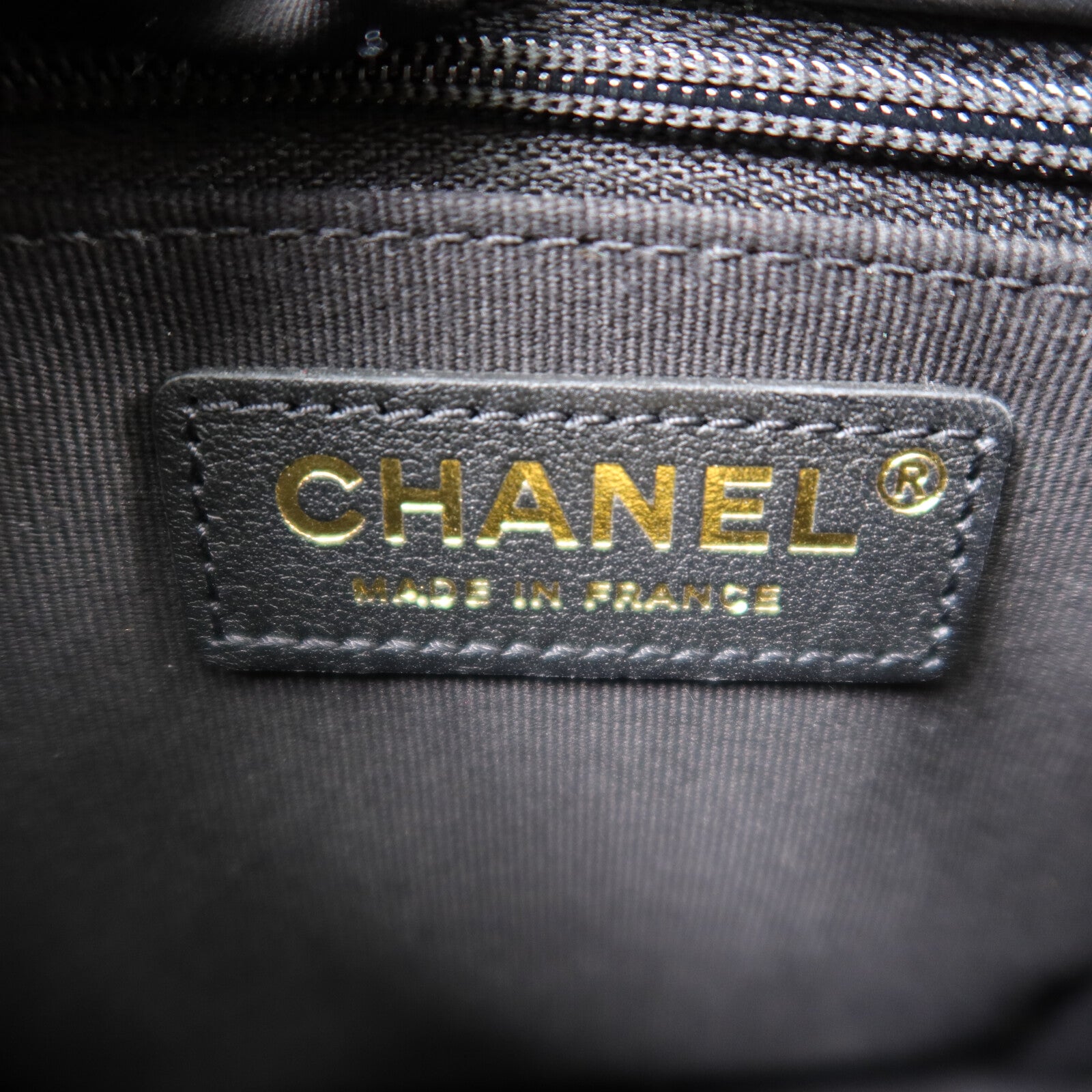 CHANEL Tweed/牛皮皮革Top Handle Flap Bag鏈帶手挽肩背兩用袋