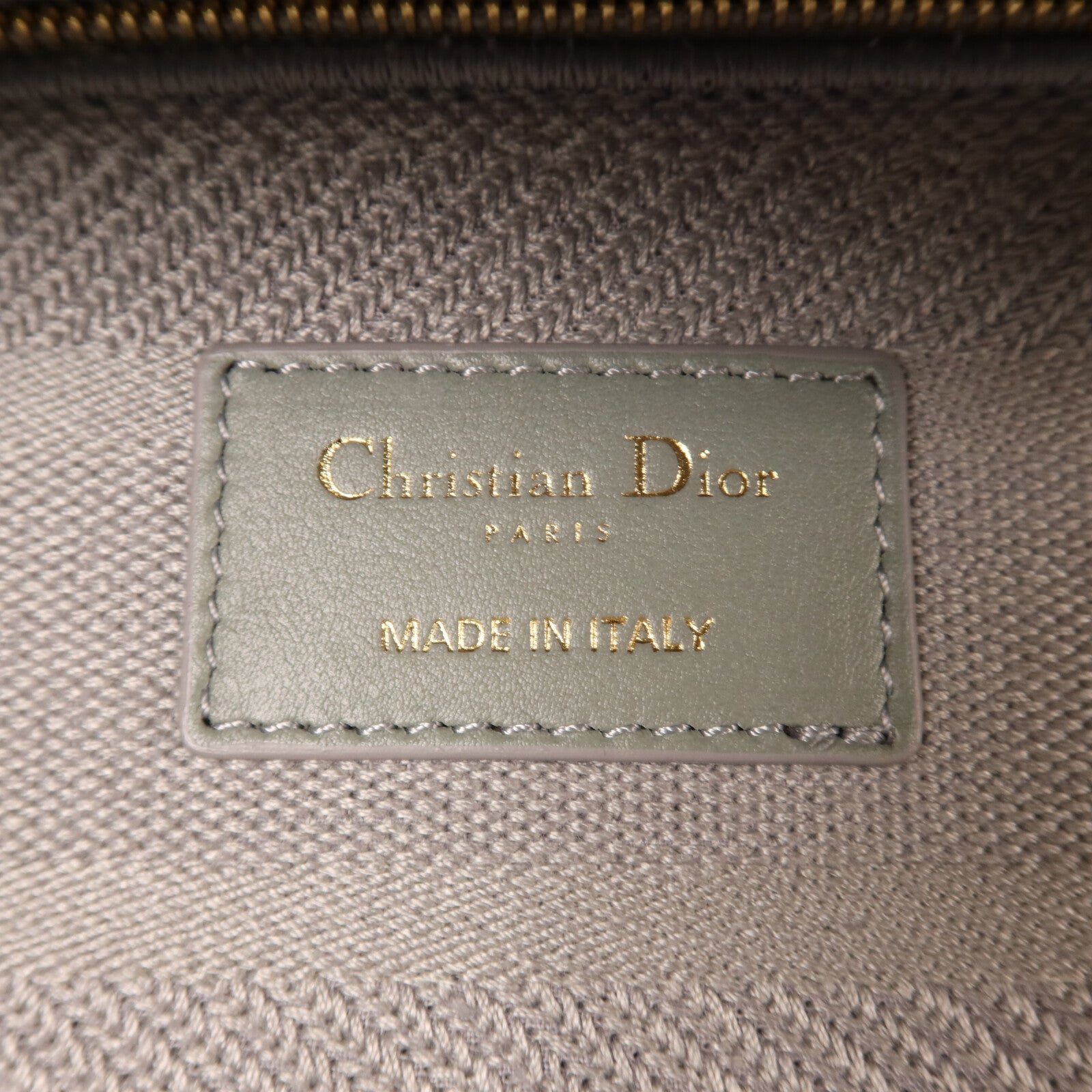 Dior 【激減優惠】帆布Lady Dior金扣手挽肩背兩用袋