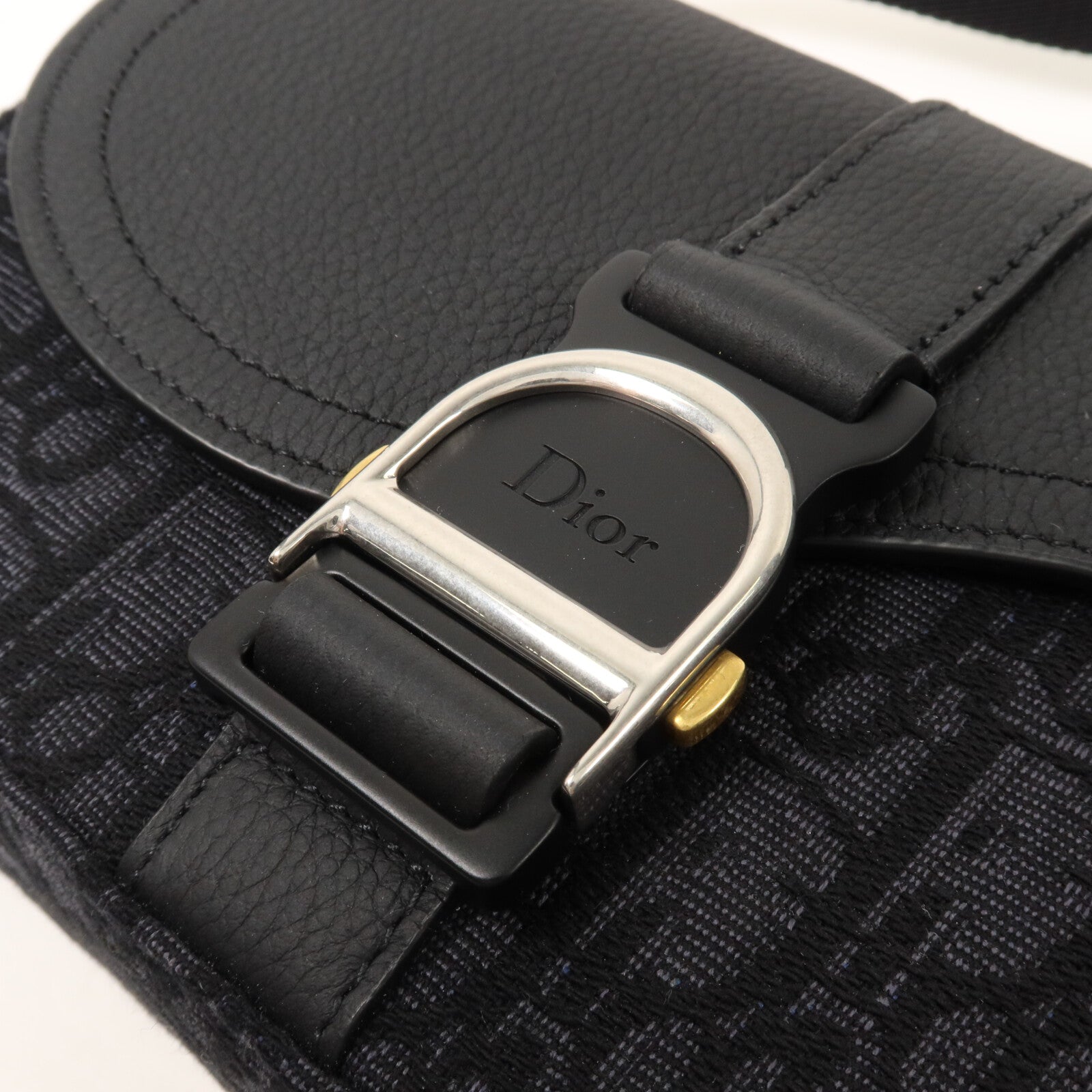 Dior 帆布Saddle Heritage肩背袋