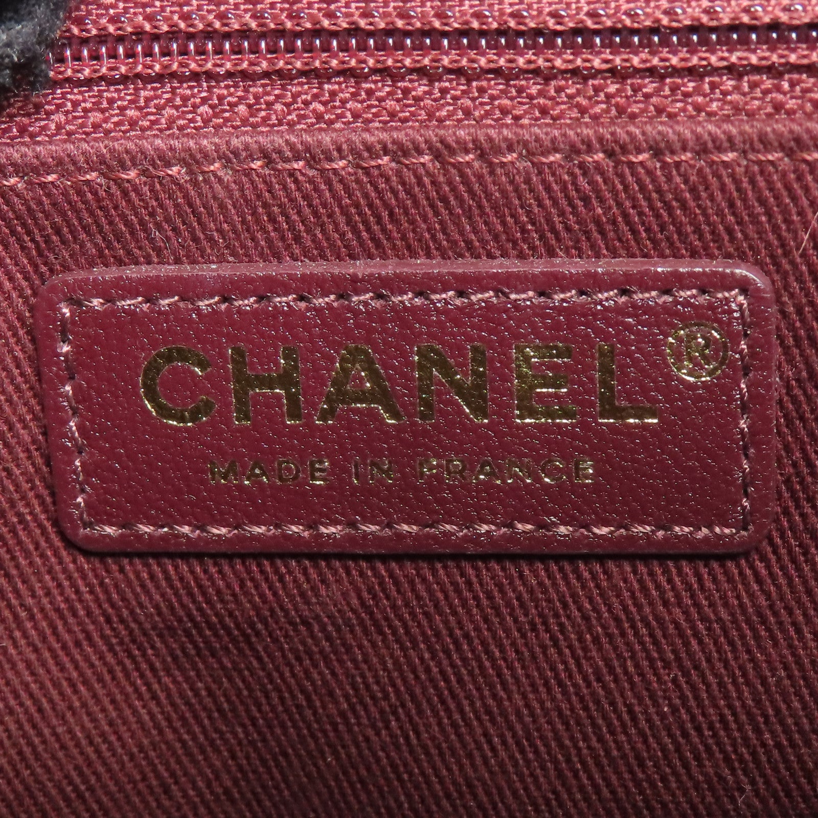 CHANEL 牛皮皮革Affinity Bag金扣手挽肩背兩用袋