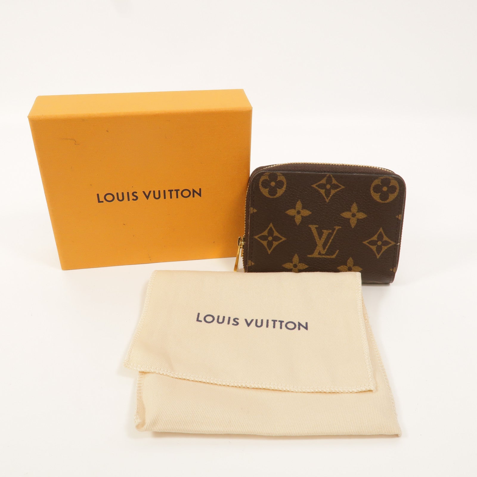 LOUIS VUITTON Monogram Zippy Coin Purse零錢包