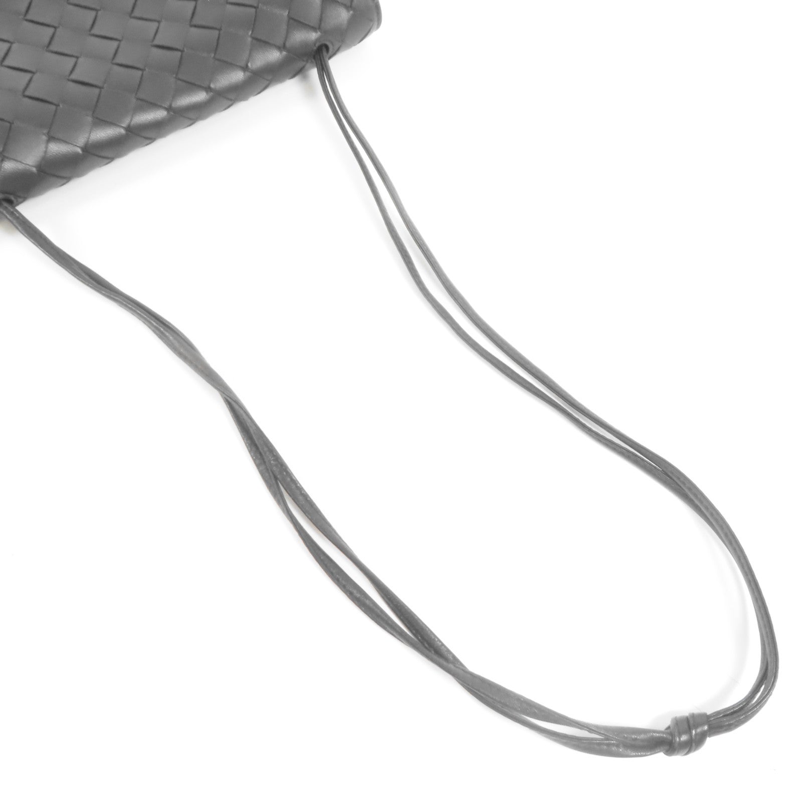 BOTTEGA VENETA 羊皮皮革Intrecciato Flap金扣肩背袋