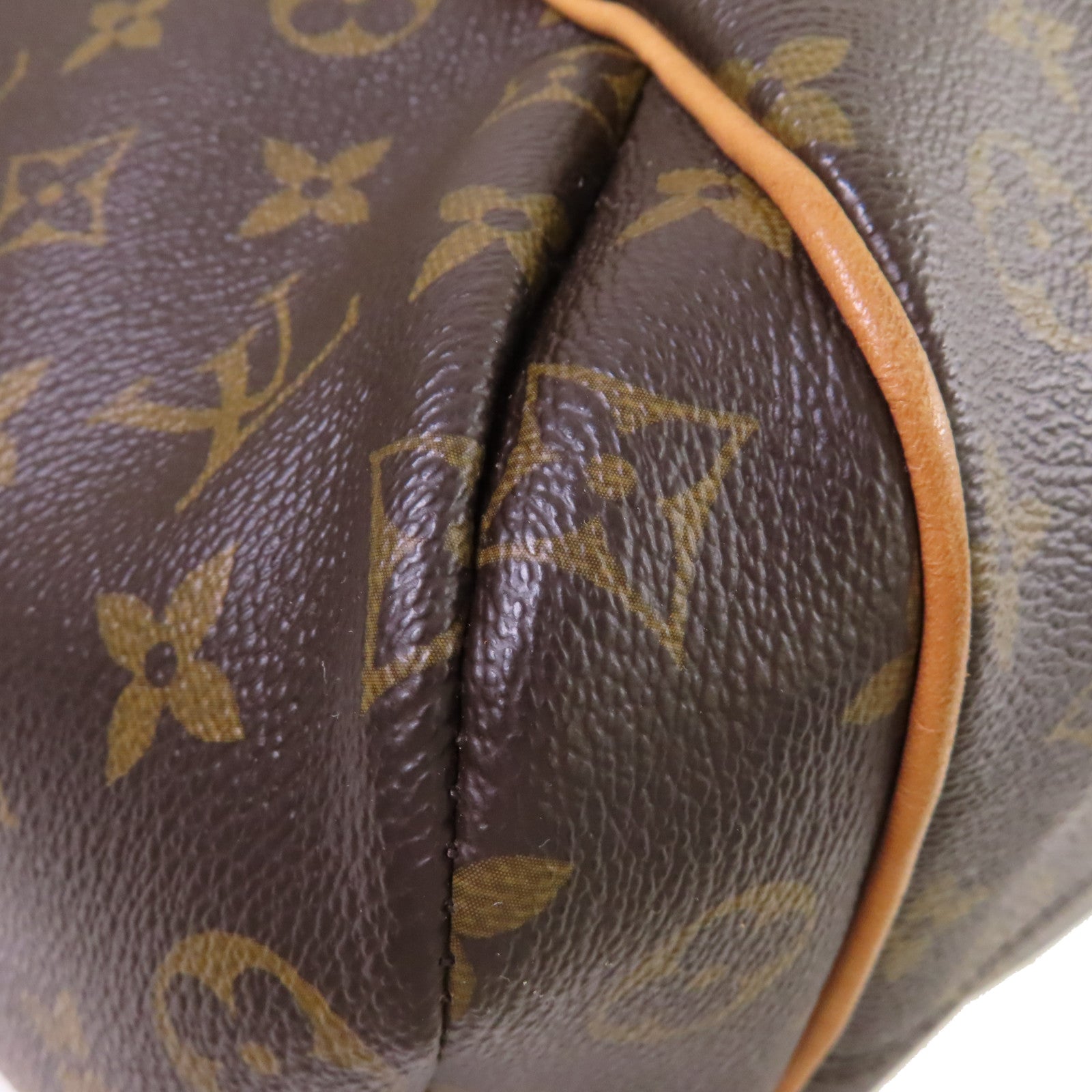 LOUIS VUITTON Monogram Totally GM Shoulder Bag金扣肩背袋啡色