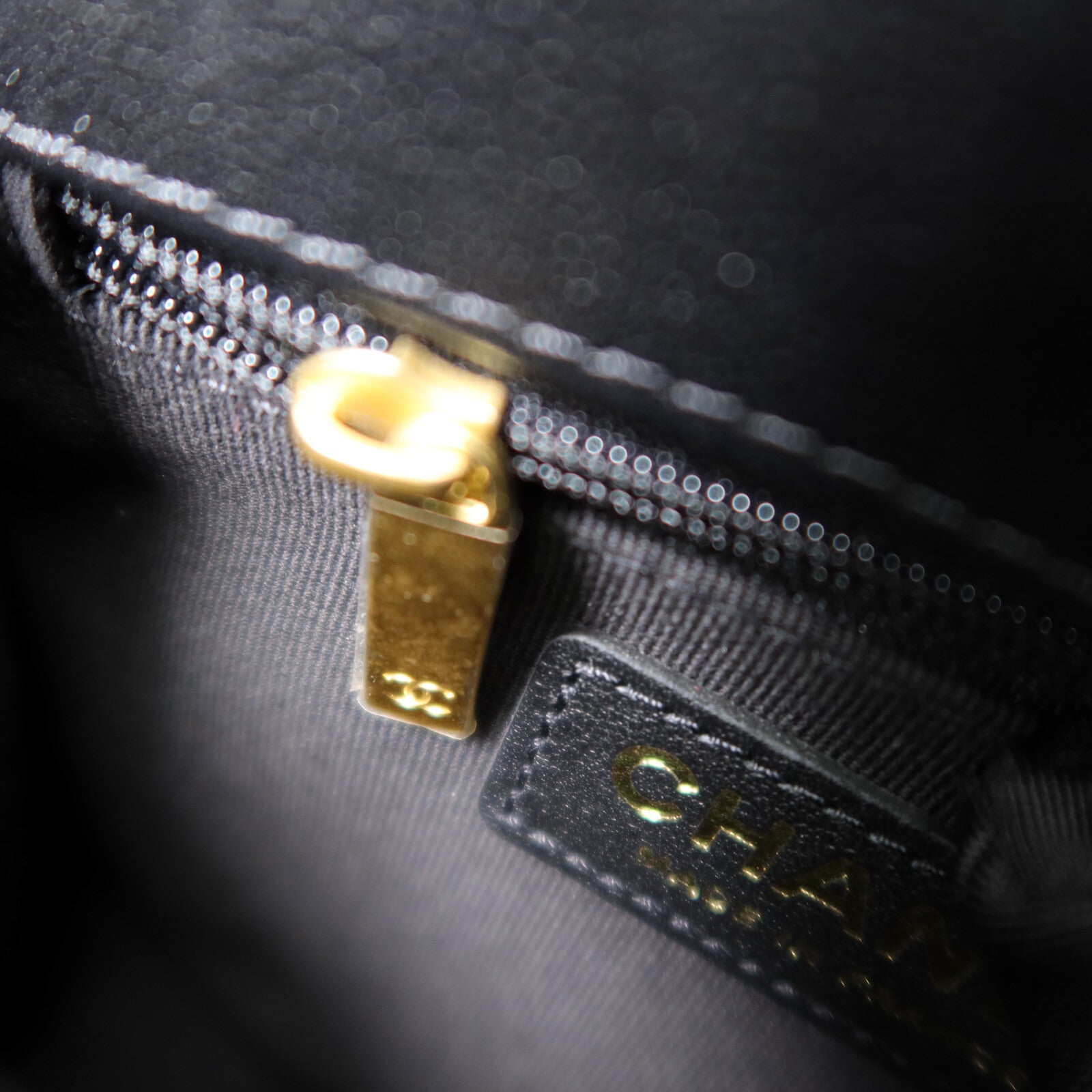 CHANEL Tweed/牛皮皮革Top Handle Flap Bag鏈帶手挽肩背兩用袋