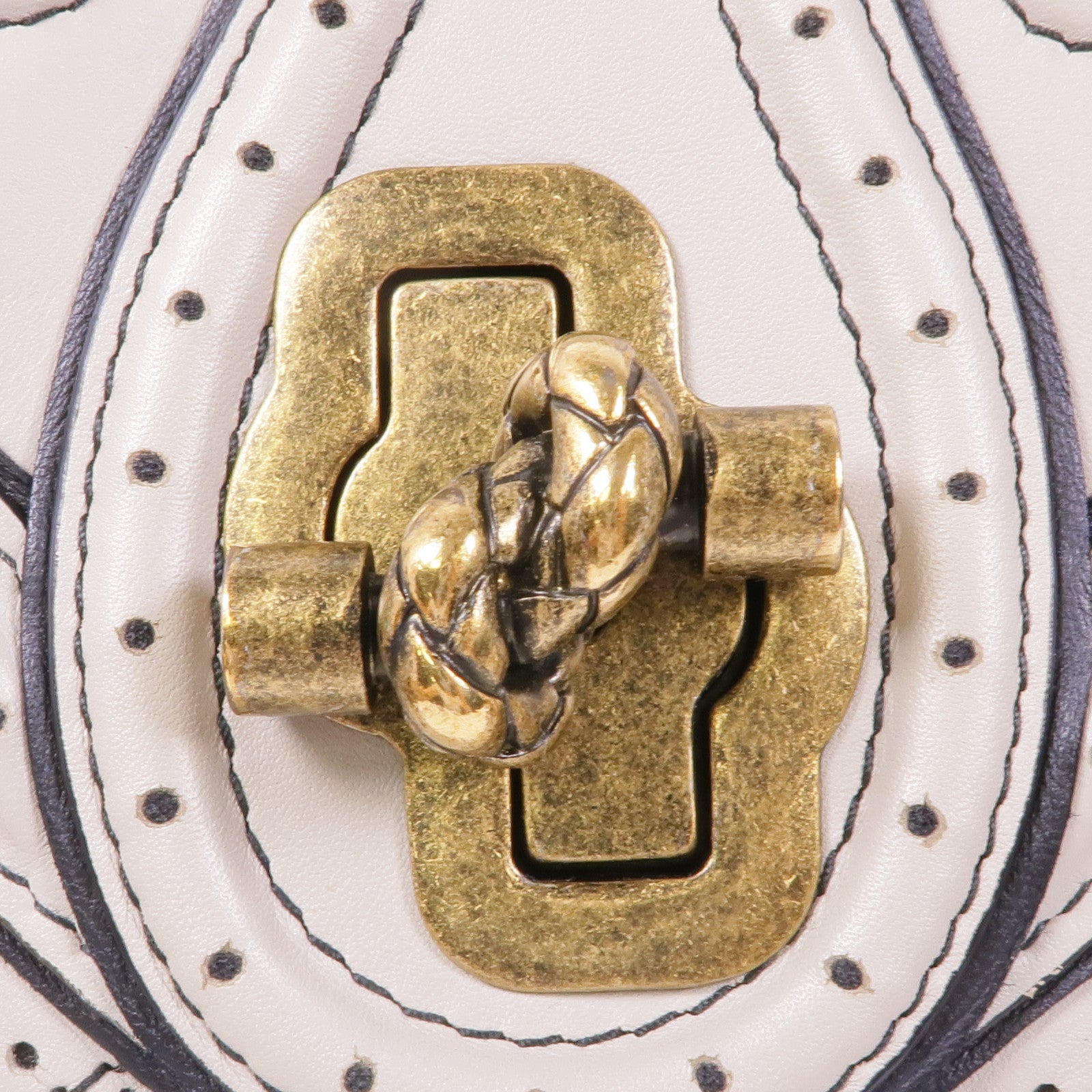 BOTTEGA VENETA 牛皮皮革Chain Shoulder Bag金扣鏈帶肩背袋