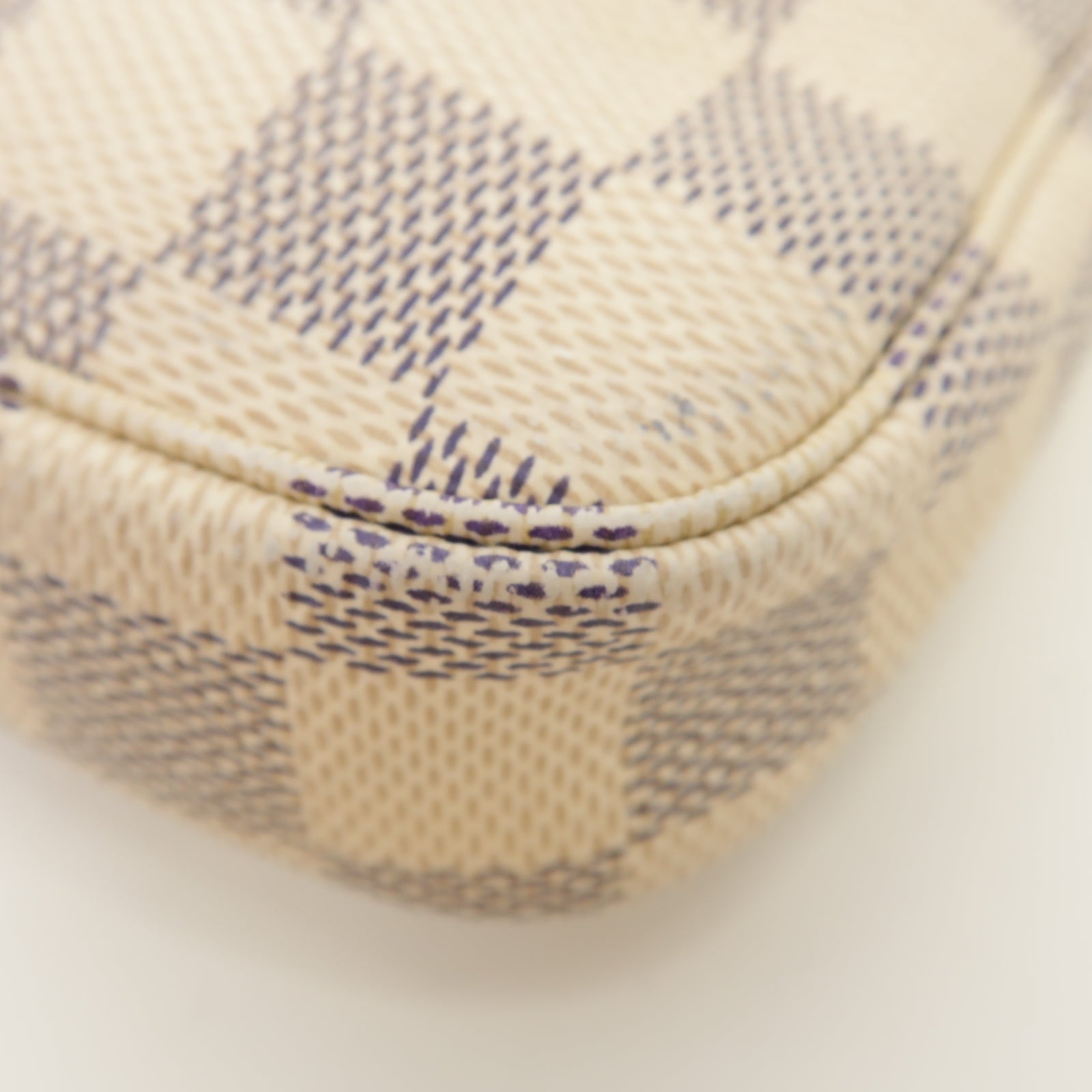 LOUIS VUITTON Damier Azur Mini Pochette Accessoires
