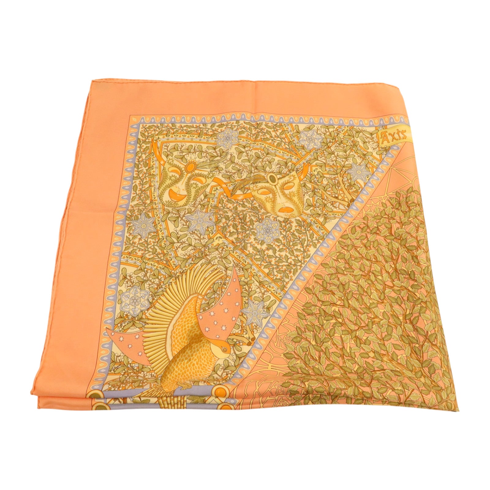 HERMES 絲質Scarf 90X90絲巾