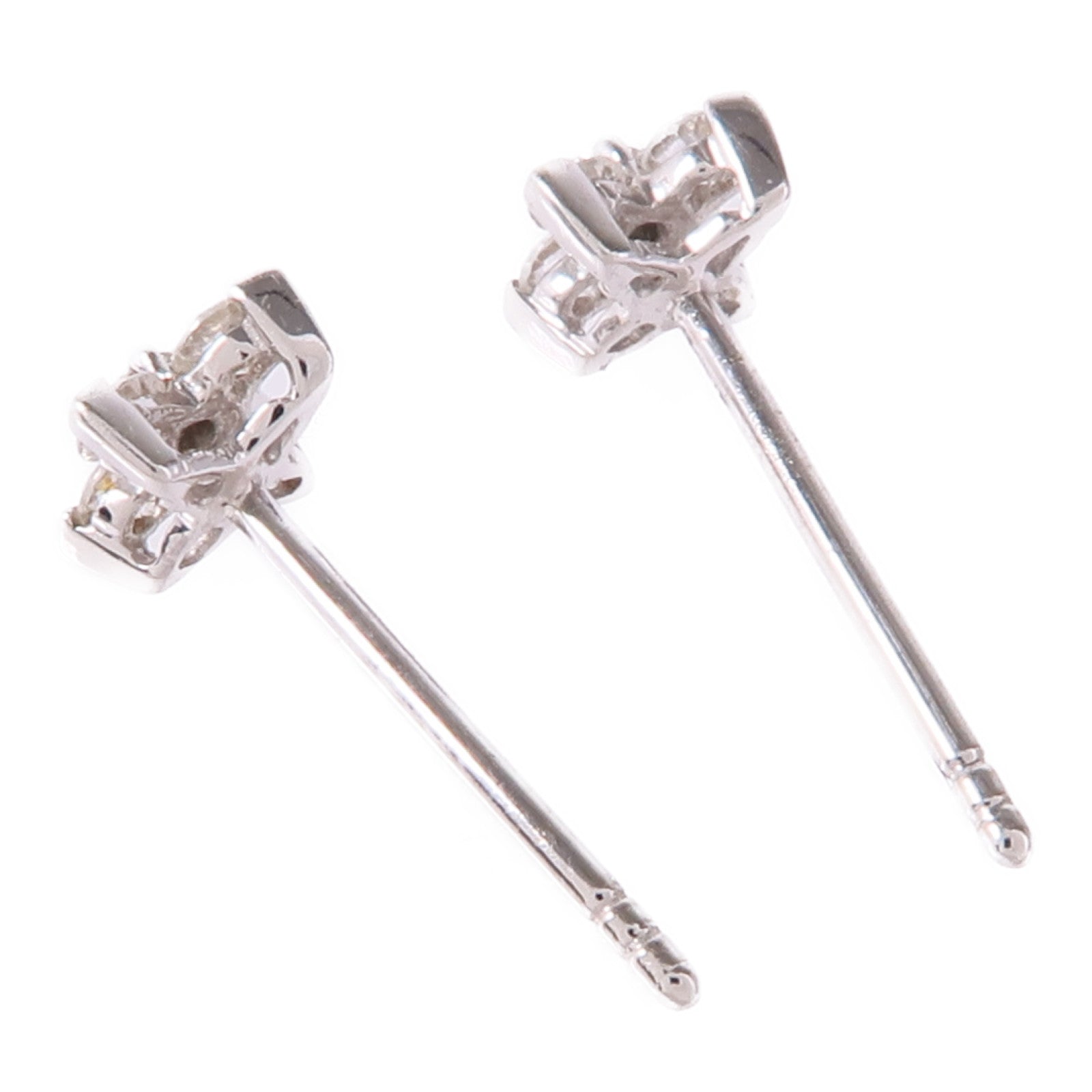 JEWELRY 18K白金Diamond Earrings鑽石耳環