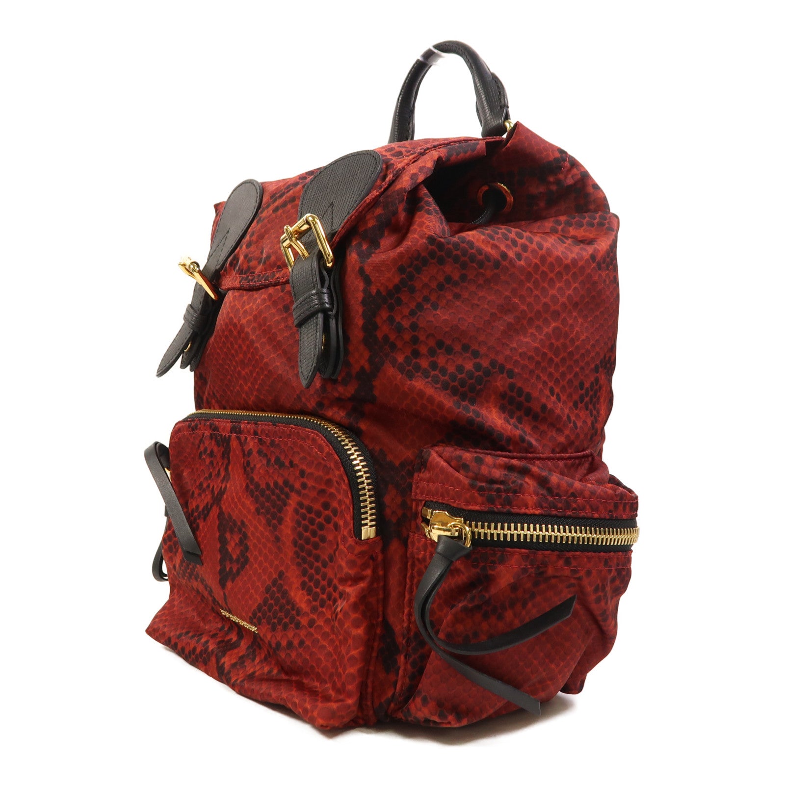 BURBERRY 尼龍Backpack金扣背包