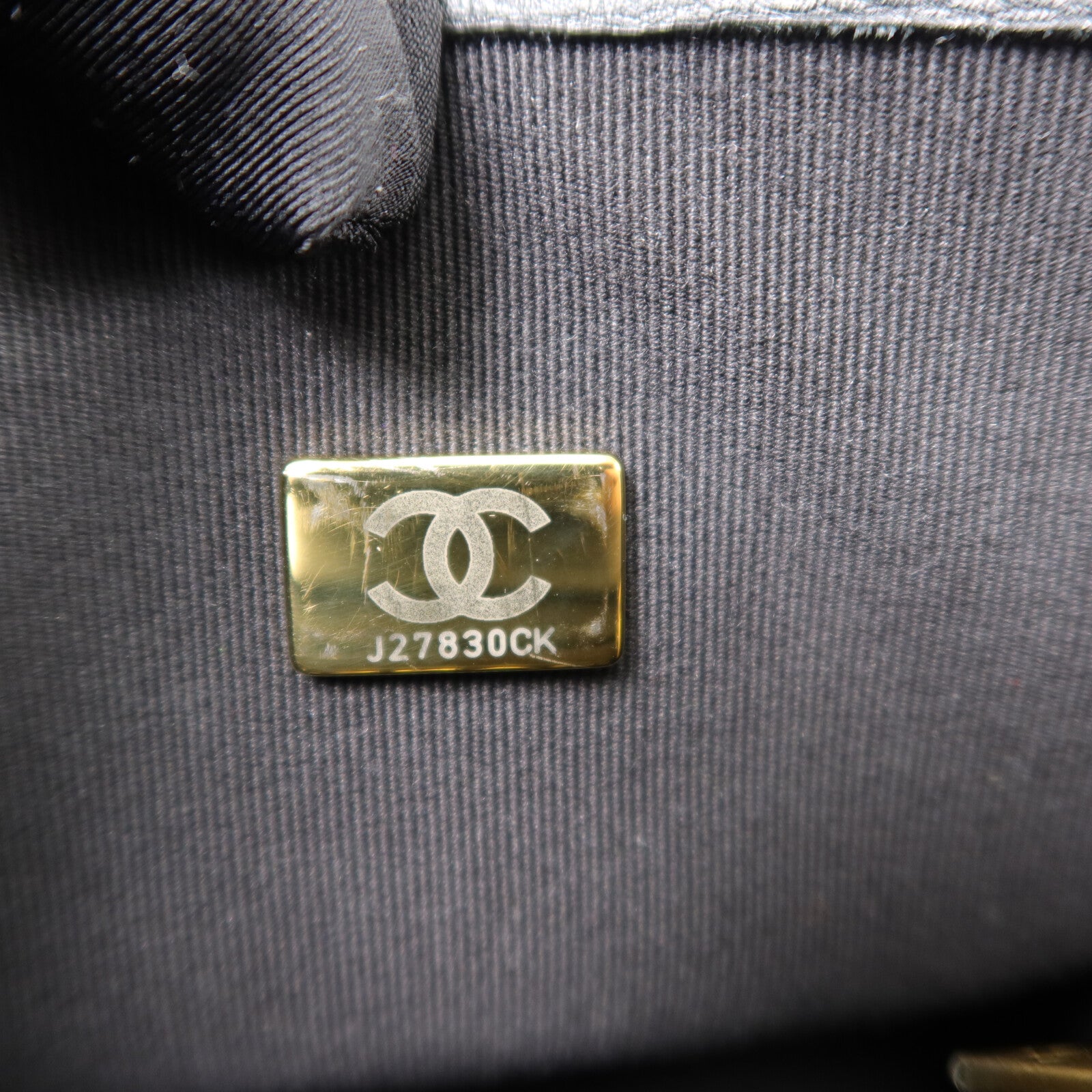 CHANEL Tweed/牛皮皮革Top Handle Flap Bag鏈帶手挽肩背兩用袋