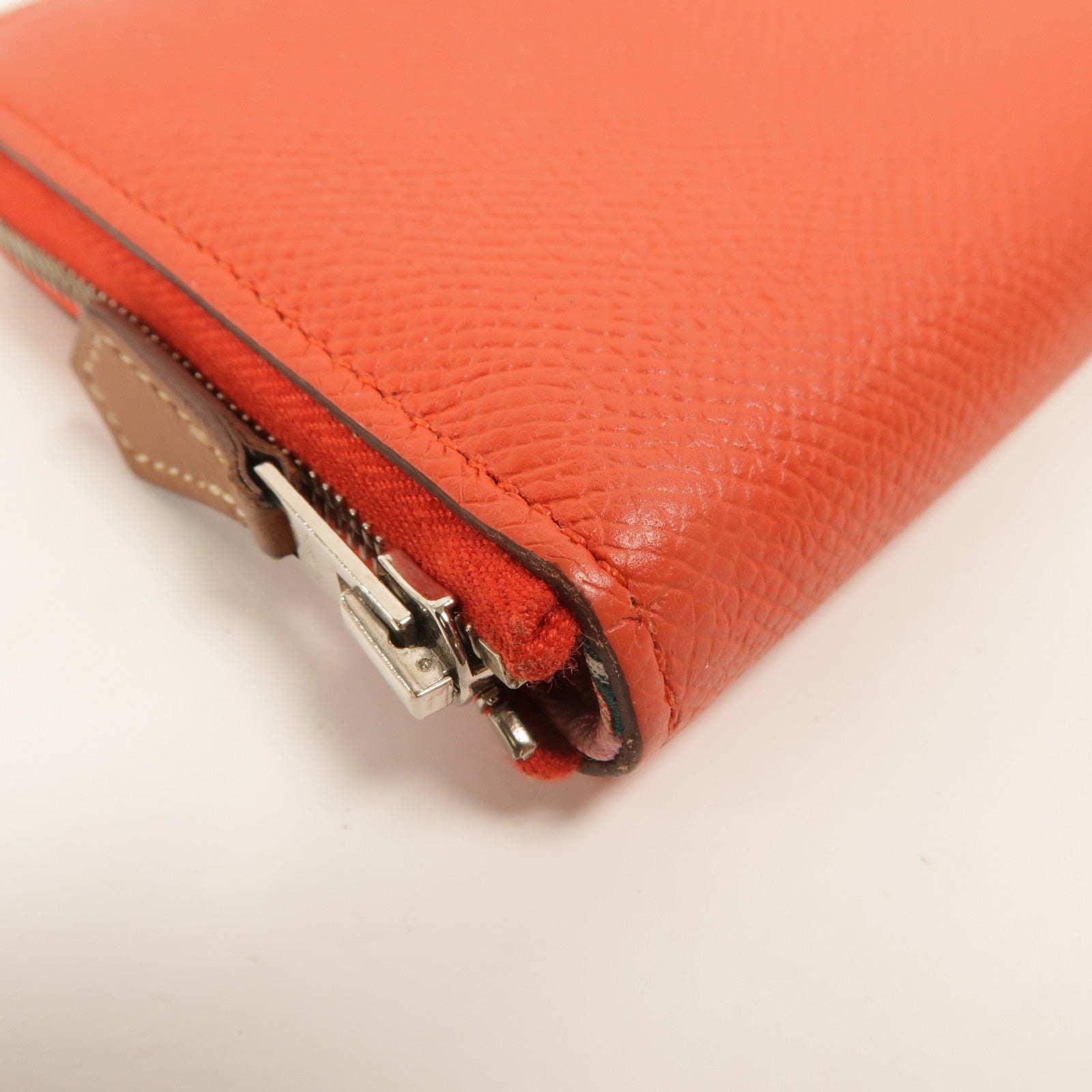 HERMES Epsom Silk In Wallet錢包Rouge Pivoine