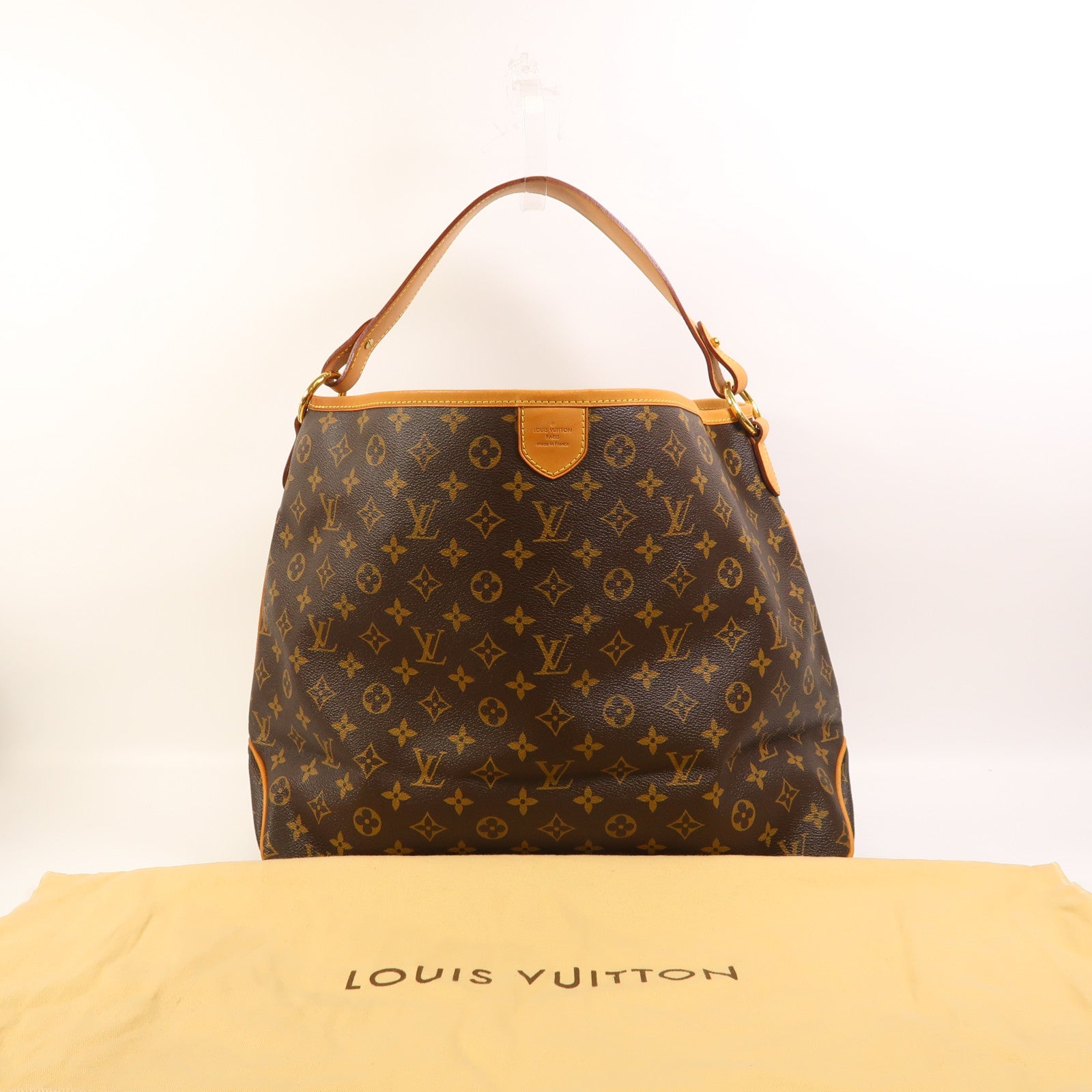 LOUIS VUITTON Monogram Delightful MM金扣肩背袋