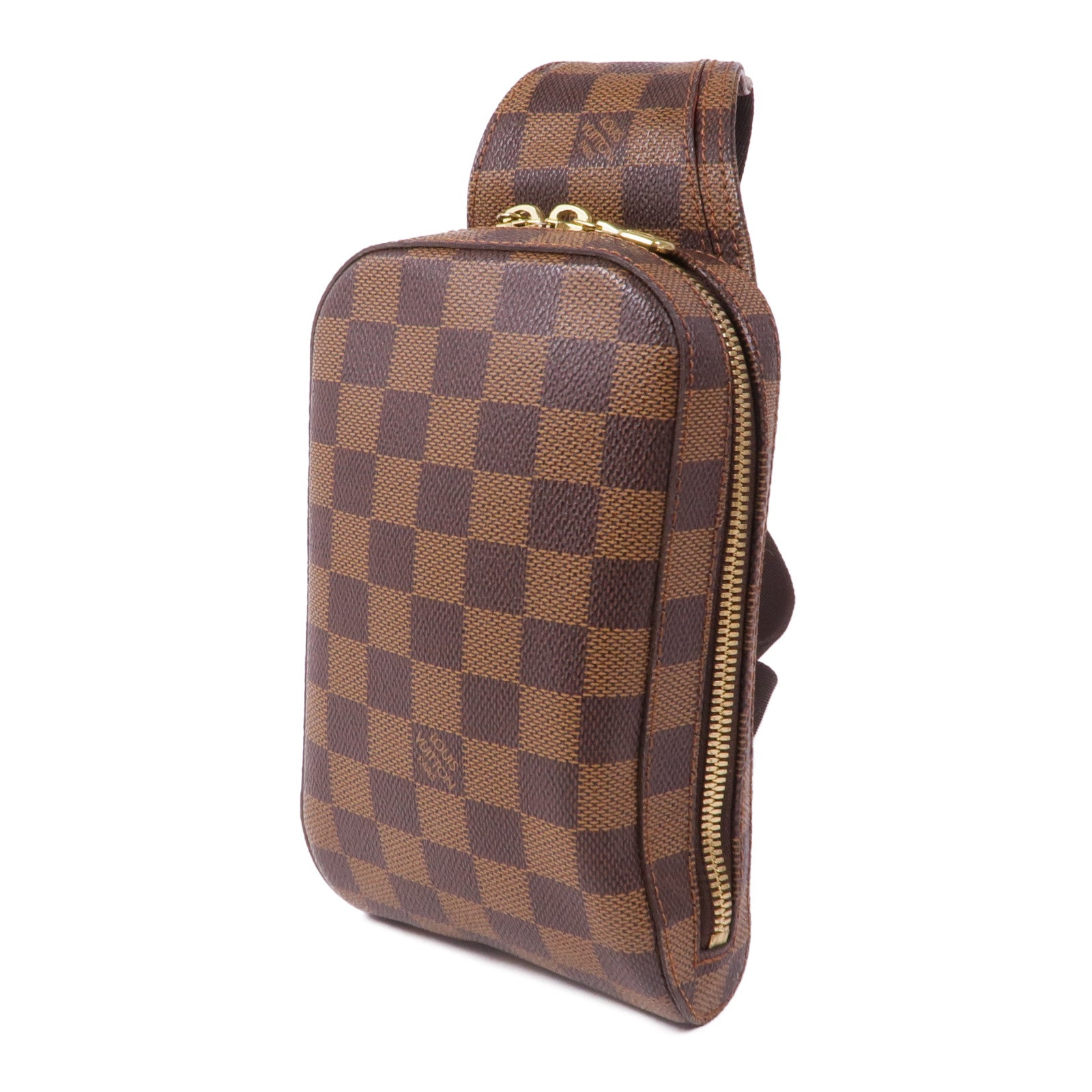 LOUIS VUITTON Damier Geronimos金扣腰包