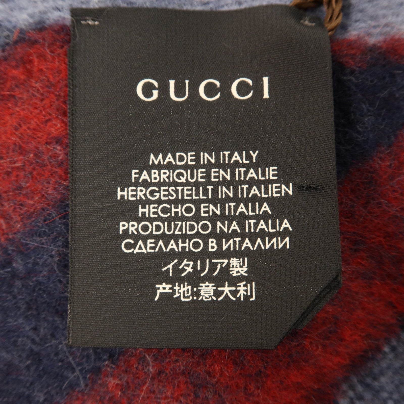 GUCCI 羊毛/安哥拉兔毛Scarf圍巾
